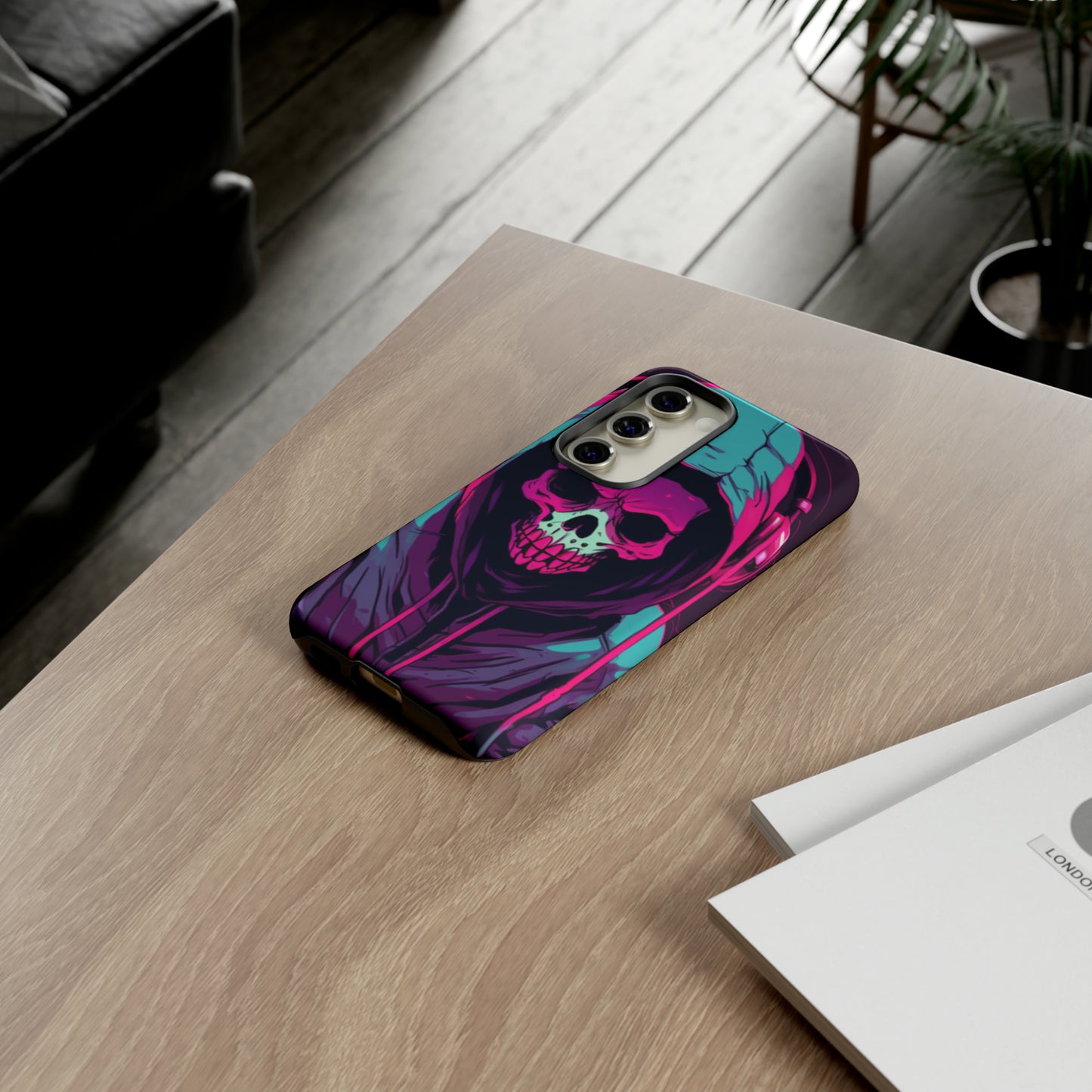 Samsung Galaxy Series (Neon Bones) - Phone Case