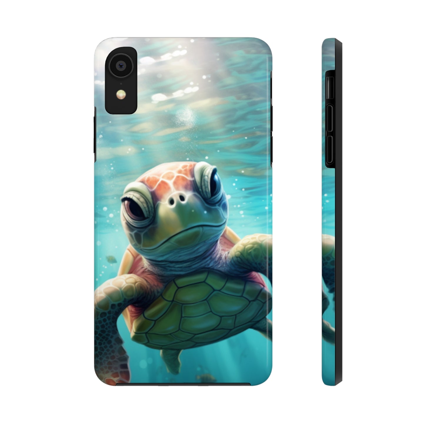 iPhone Series (Turtle In Motion) - Phone Case