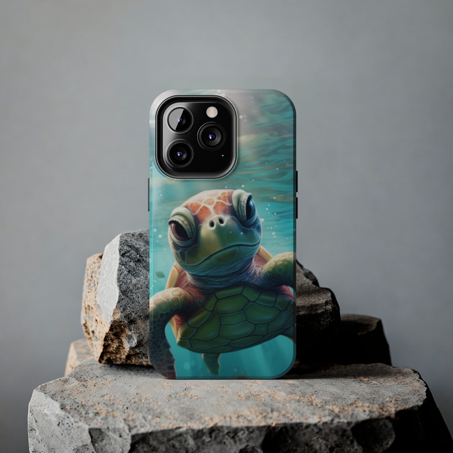 iPhone Series (Turtle In Motion) - Phone Case