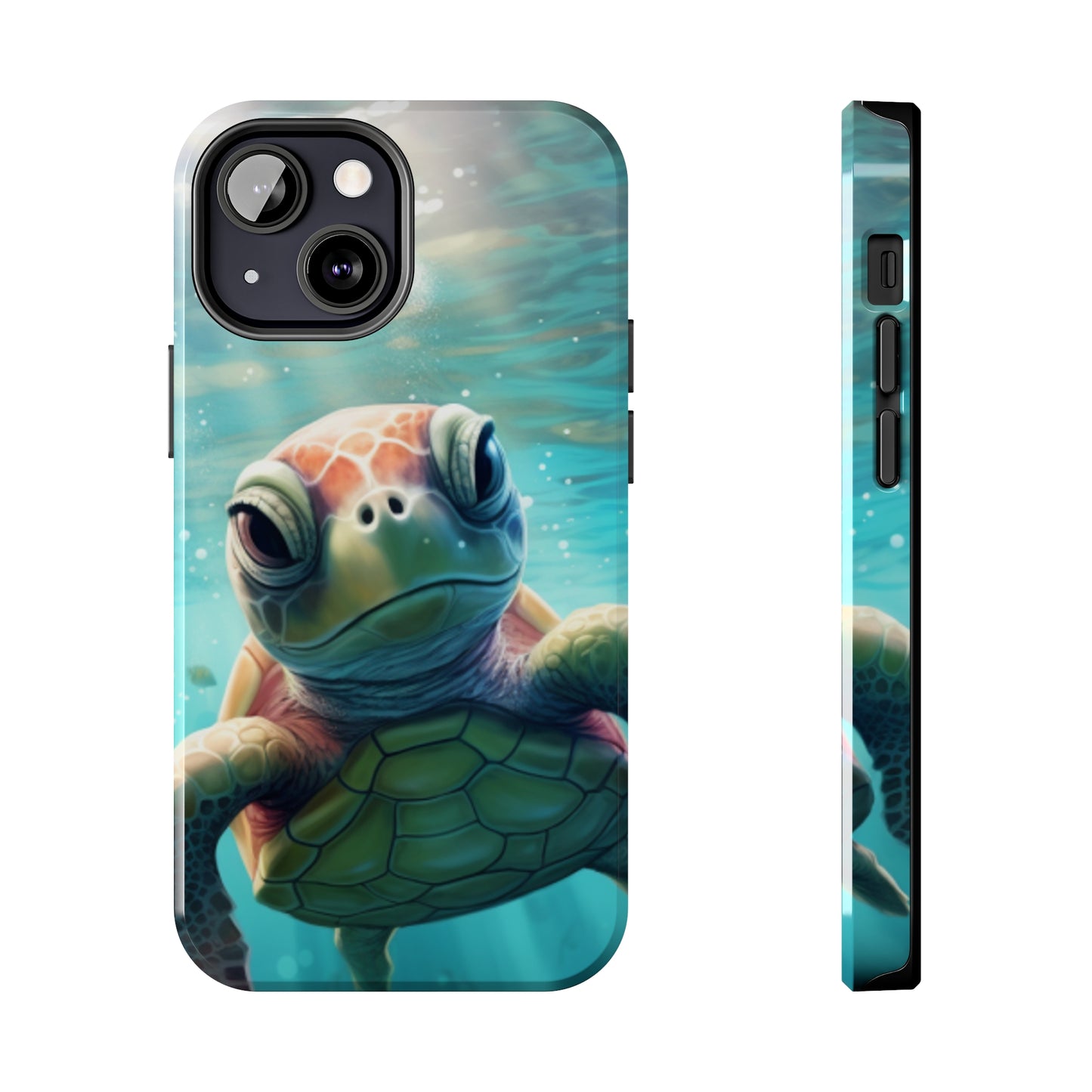 iPhone Series (Turtle In Motion) - Phone Case