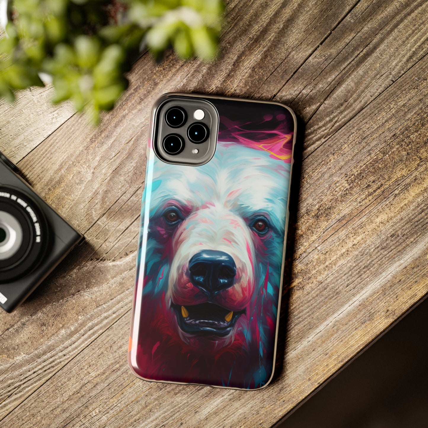 iPhone Series (Anaglyph Polar Bear) - Phone Case