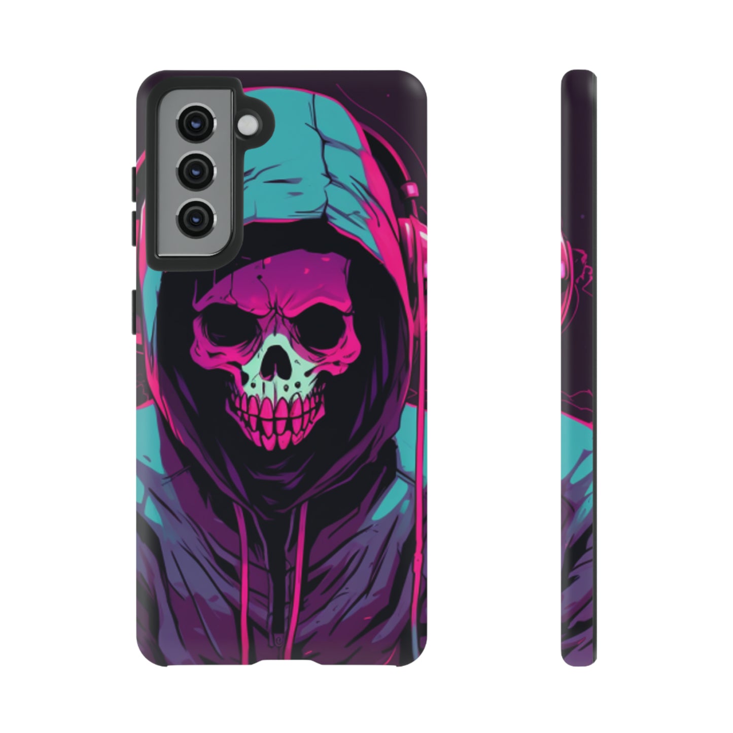 Samsung Galaxy Series (Neon Bones) - Phone Case