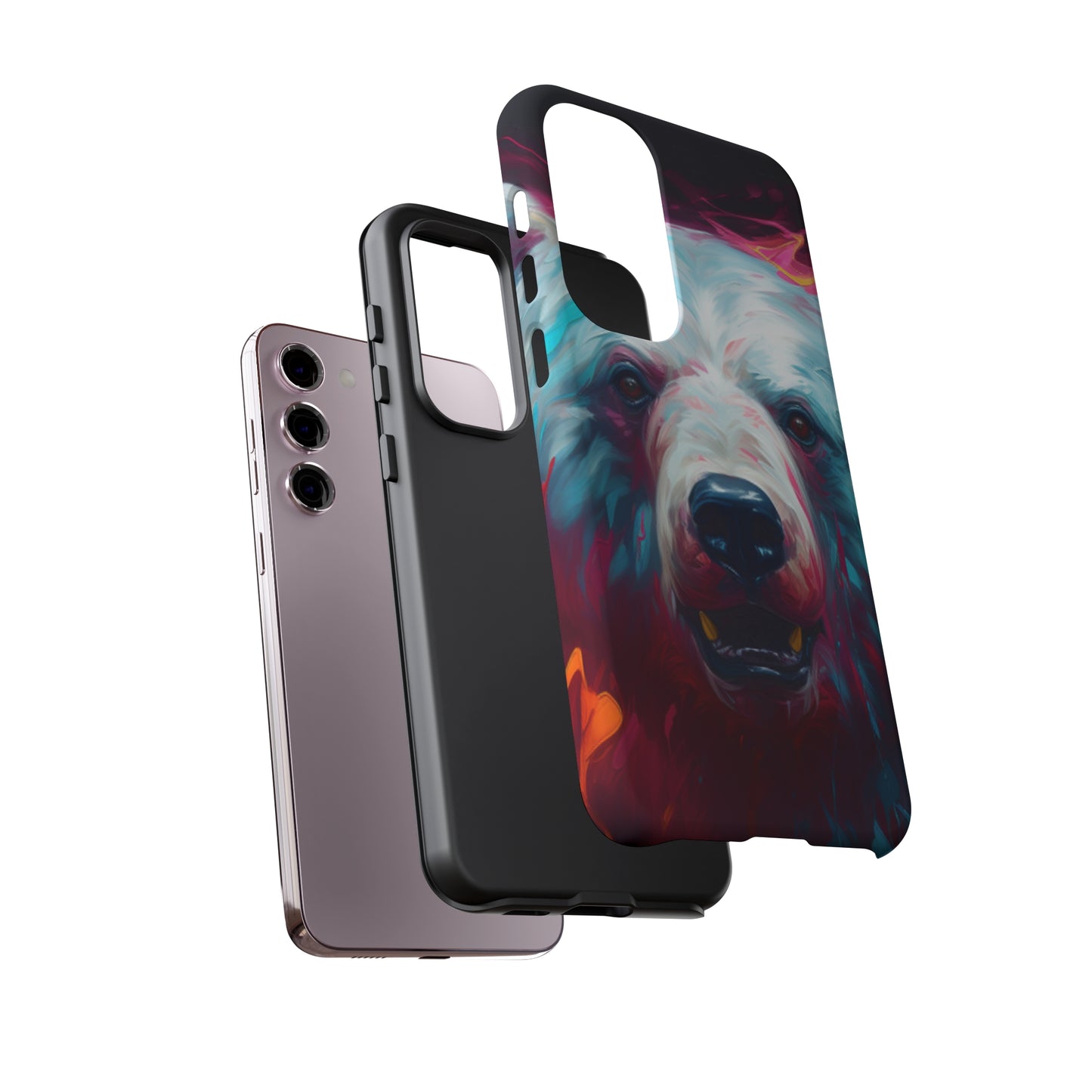 Samsung Galaxy Series (Anaglyph Polar Bear) - Phone Case