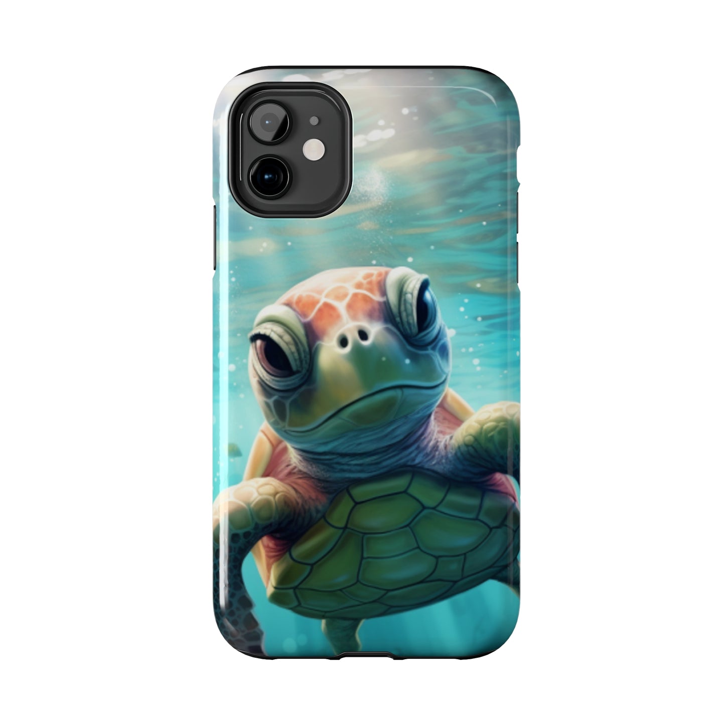 iPhone Series (Turtle In Motion) - Phone Case