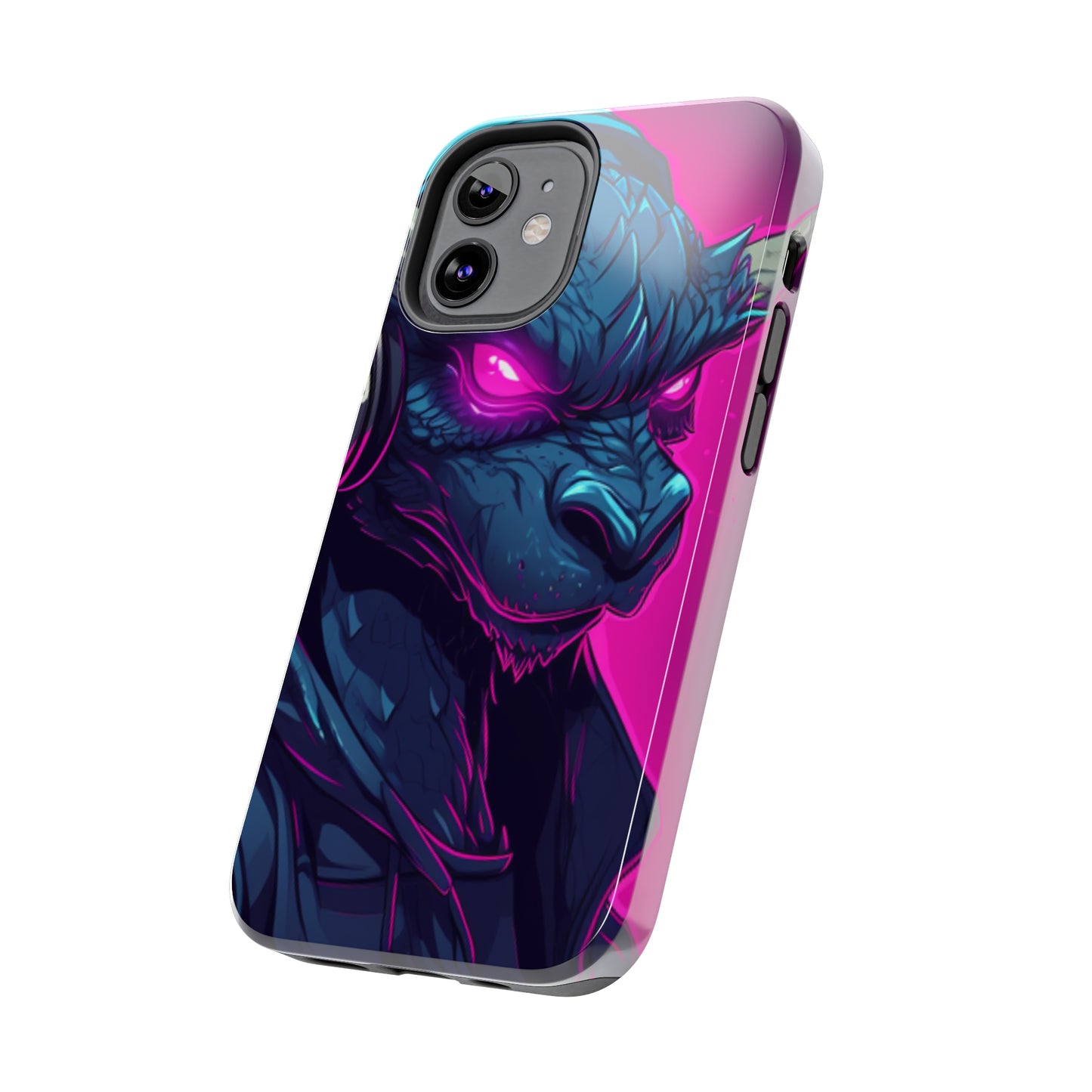 iPhone Series (Synthwave Dragon) - Phone Case