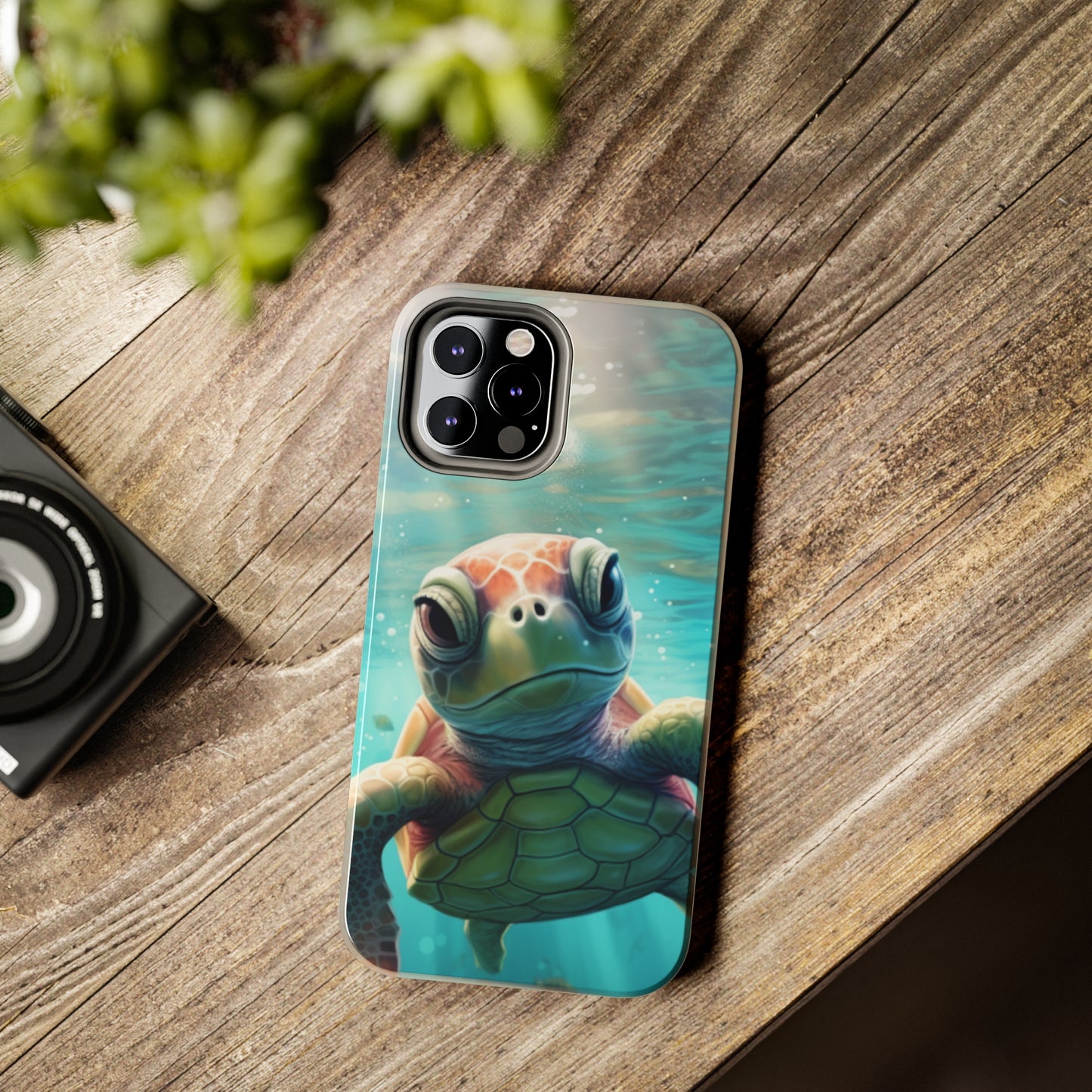 iPhone Series (Turtle In Motion) - Phone Case