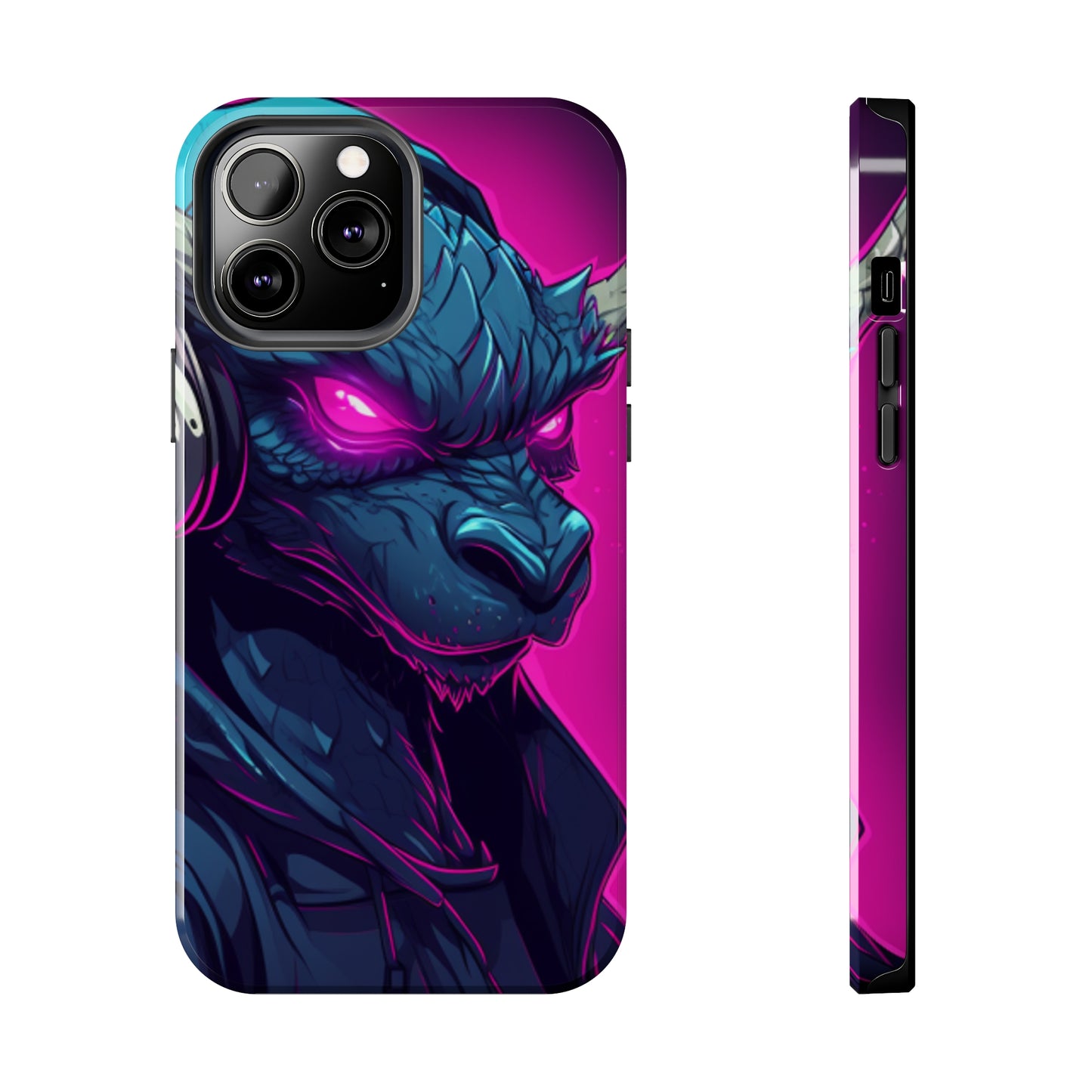 iPhone Series (Synthwave Dragon) - Phone Case