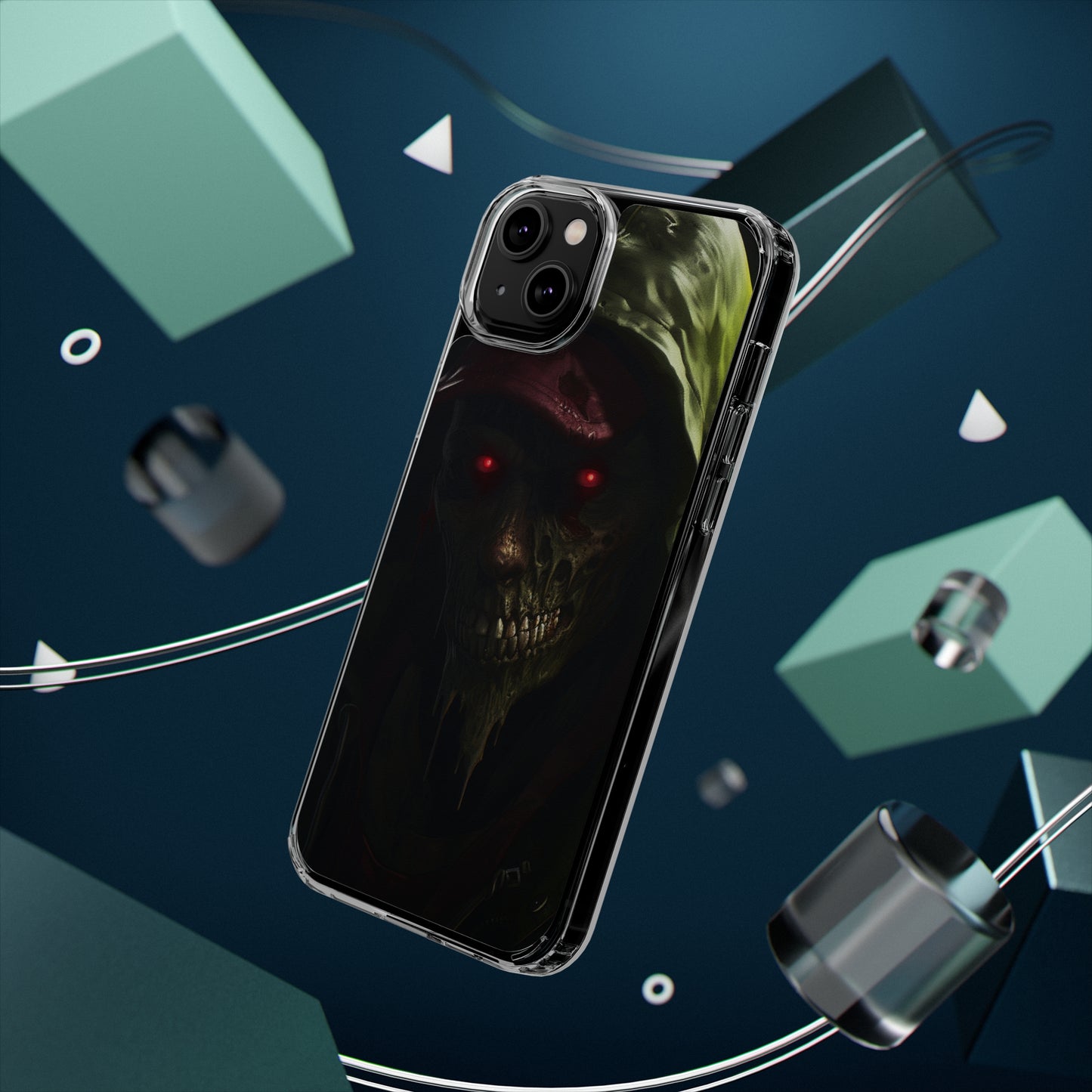 iPhone Series (Zombified) - Clear Phone Case