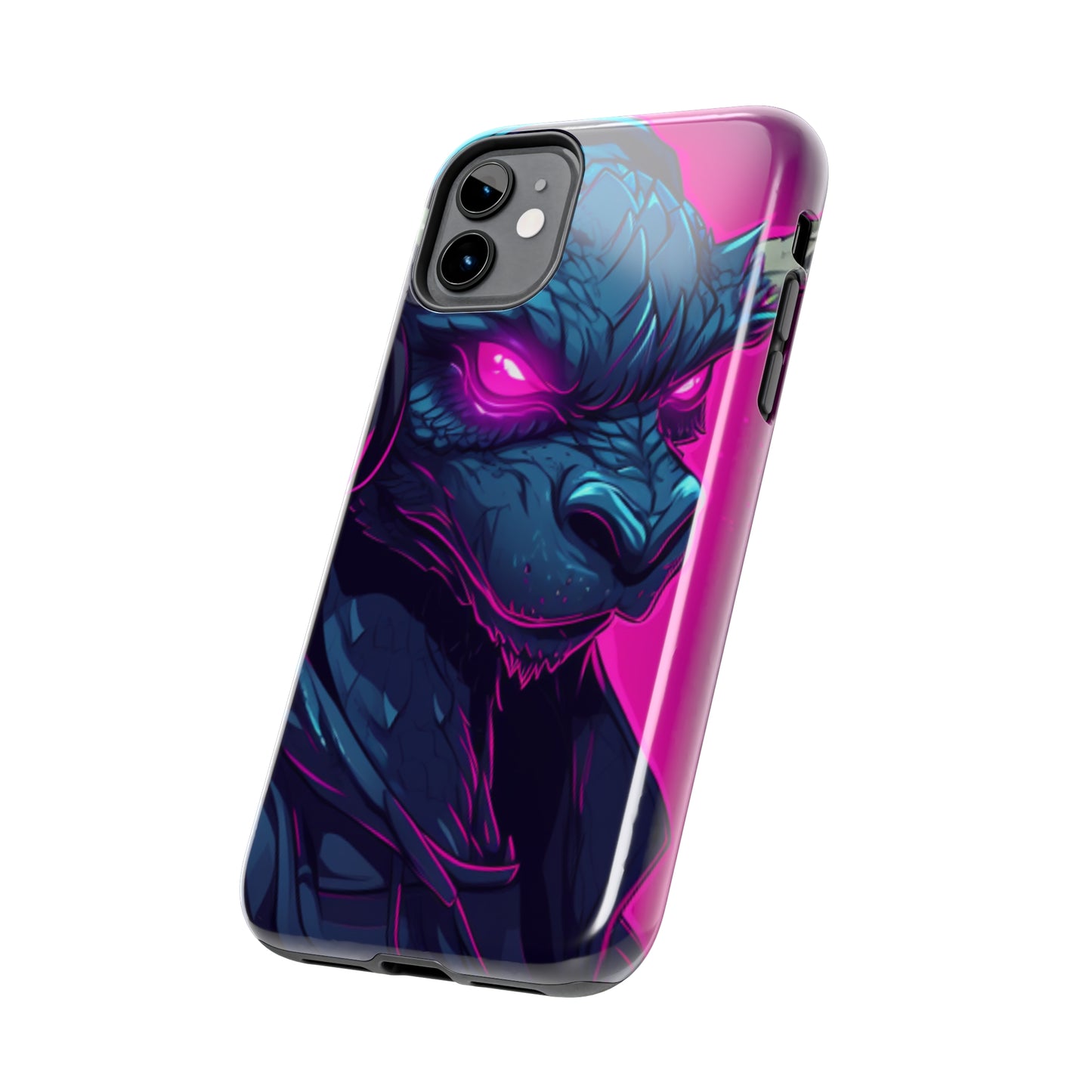 iPhone Series (Synthwave Dragon) - Phone Case