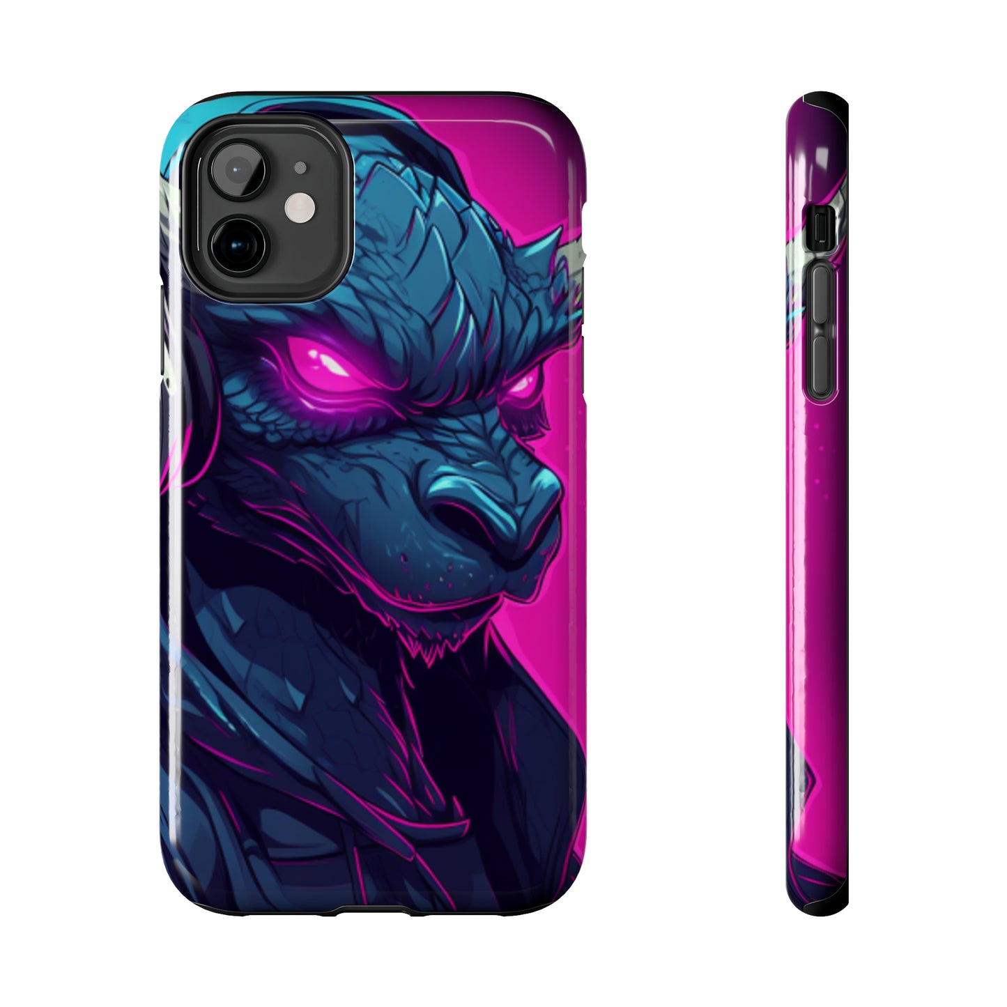 iPhone Series (Synthwave Dragon) - Phone Case