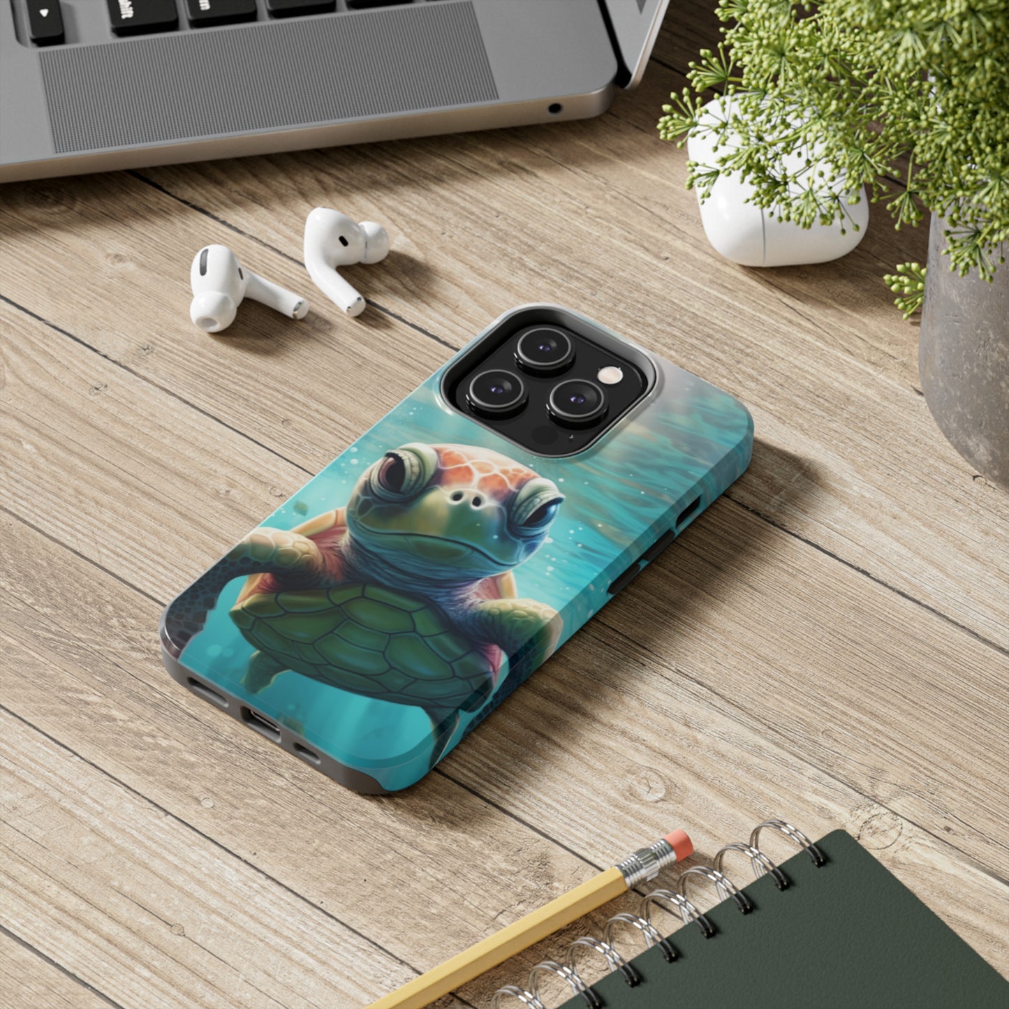 iPhone Series (Turtle In Motion) - Phone Case