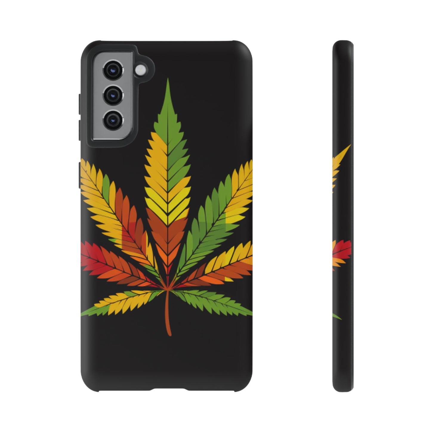 Samsung Galaxy Series (Reggae Leaf) - Phone Case