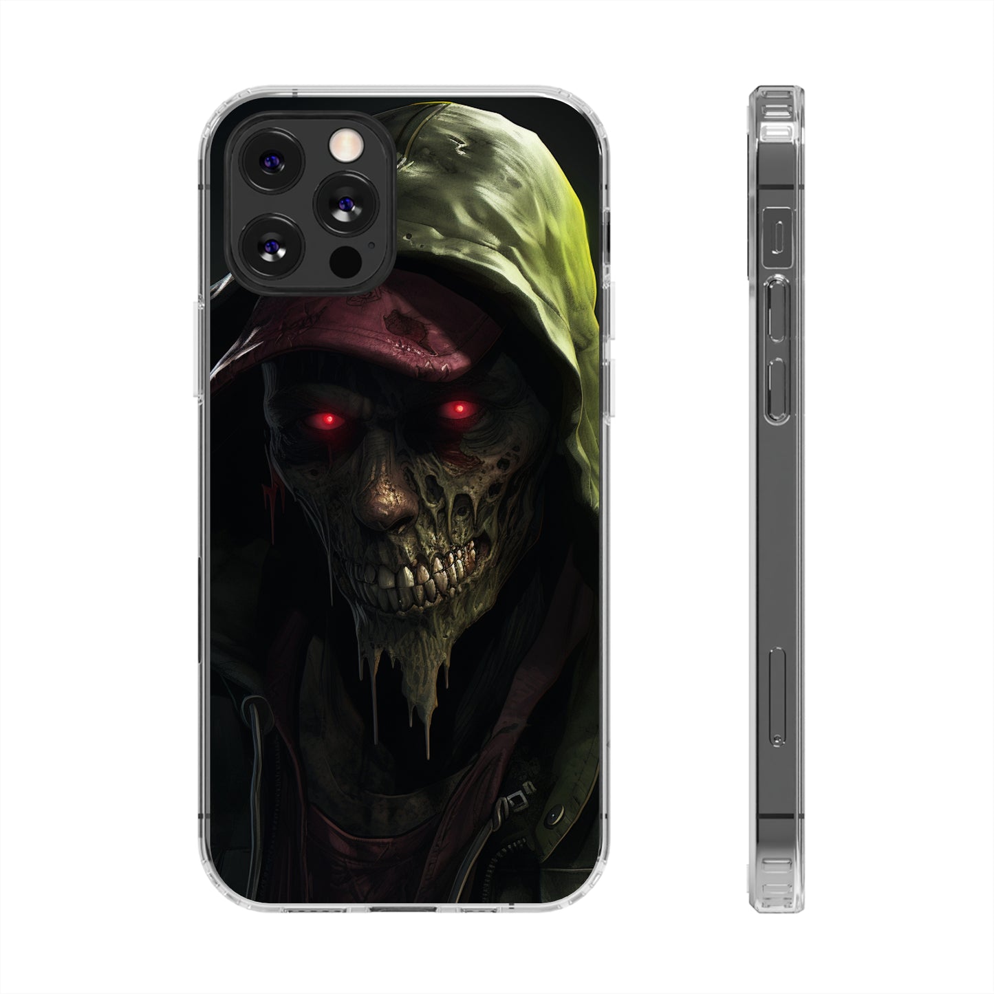 iPhone Series (Zombified) - Clear Phone Case