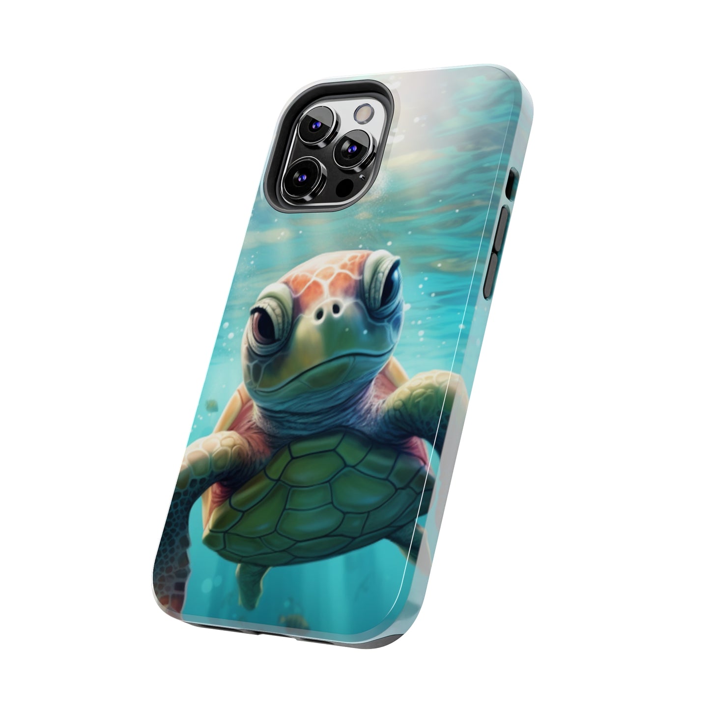 iPhone Series (Turtle In Motion) - Phone Case