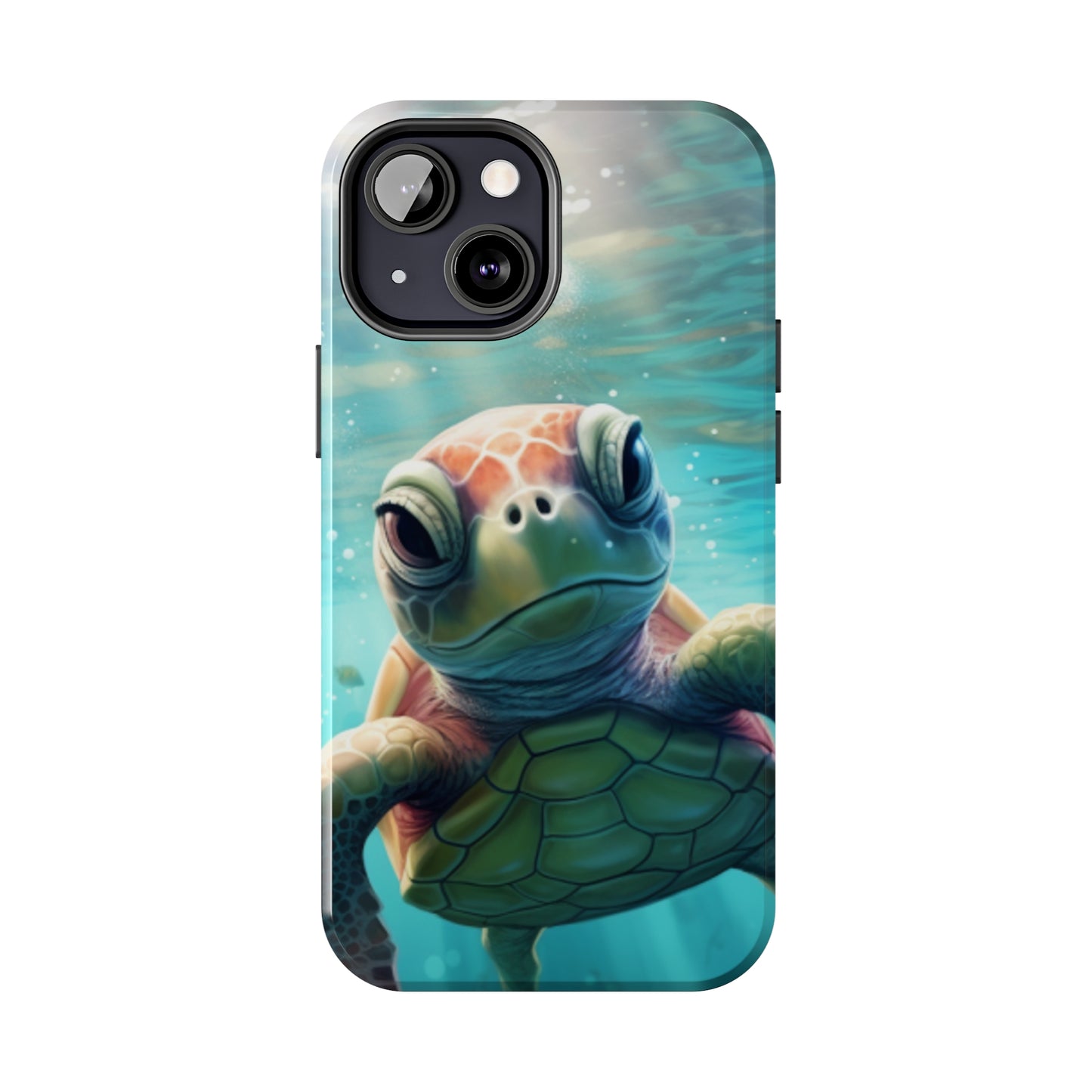 iPhone Series (Turtle In Motion) - Phone Case