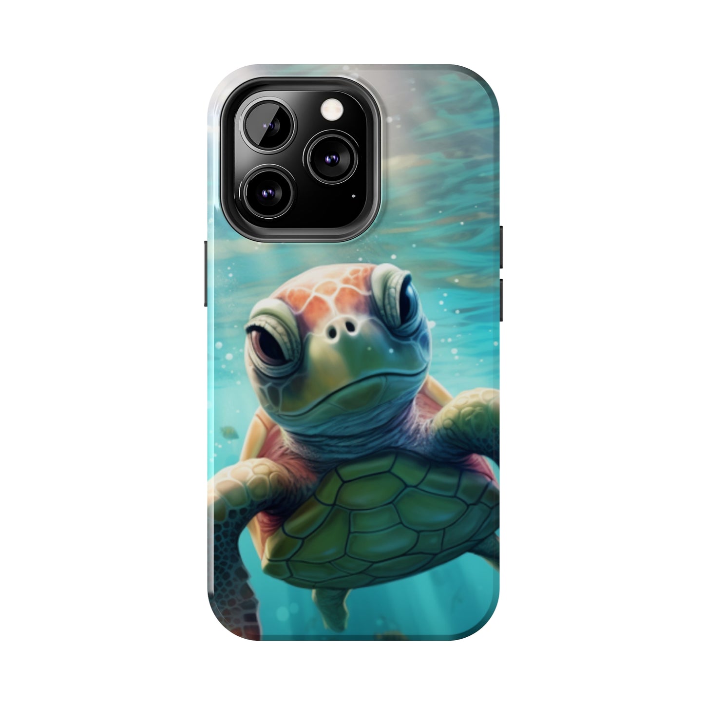 iPhone Series (Turtle In Motion) - Phone Case