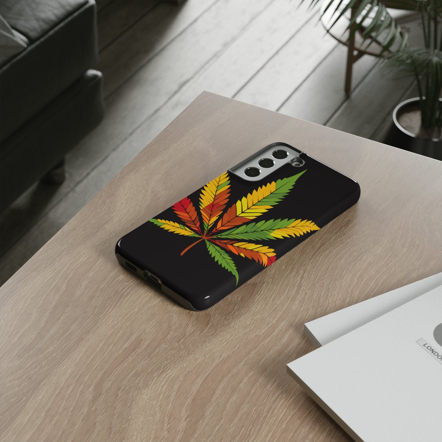 Samsung Galaxy Series (Reggae Leaf) - Phone Case