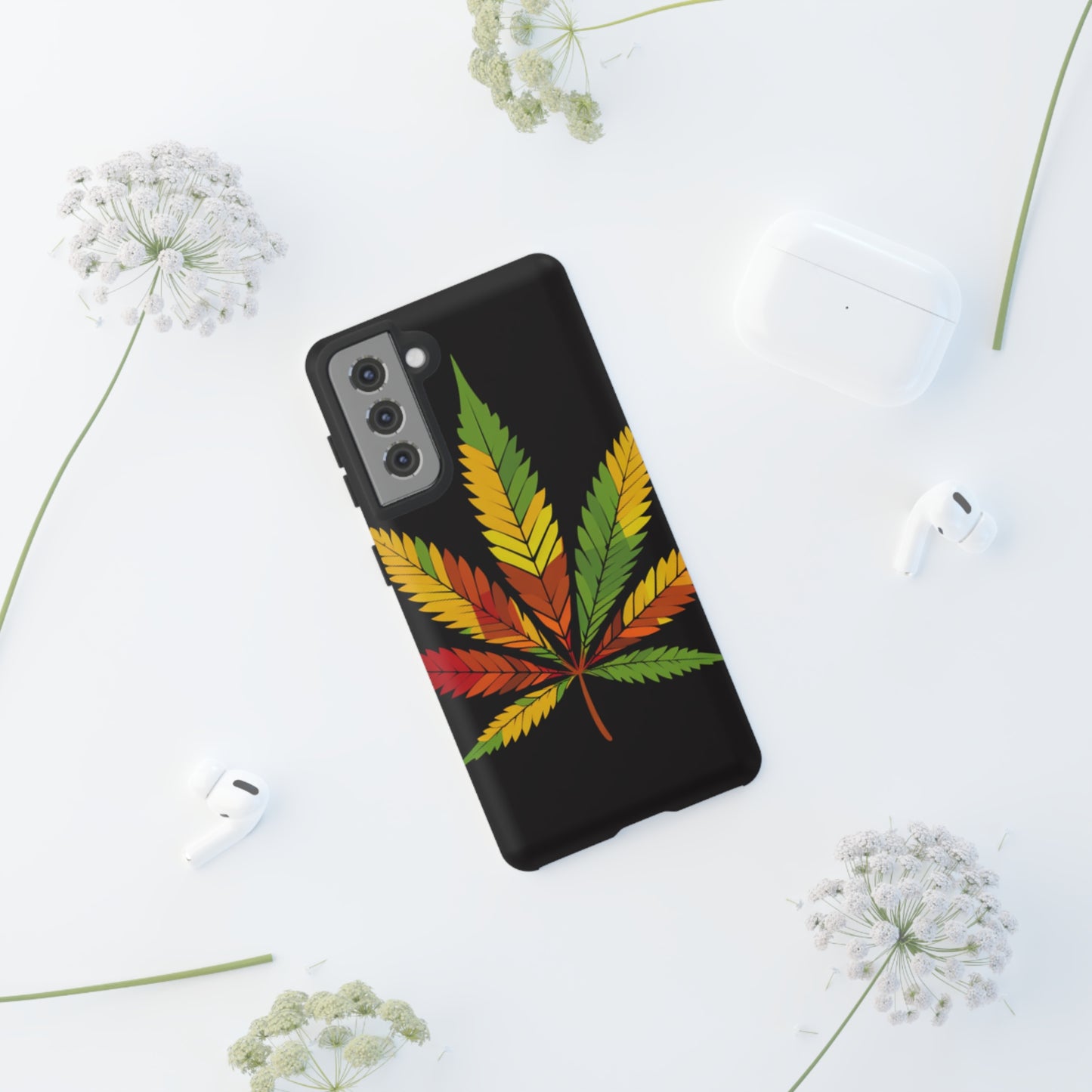 Samsung Galaxy Series (Reggae Leaf) - Phone Case