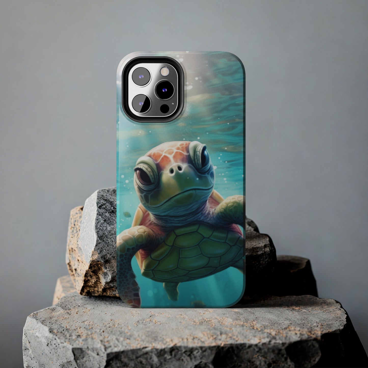 iPhone Series (Turtle In Motion) - Phone Case