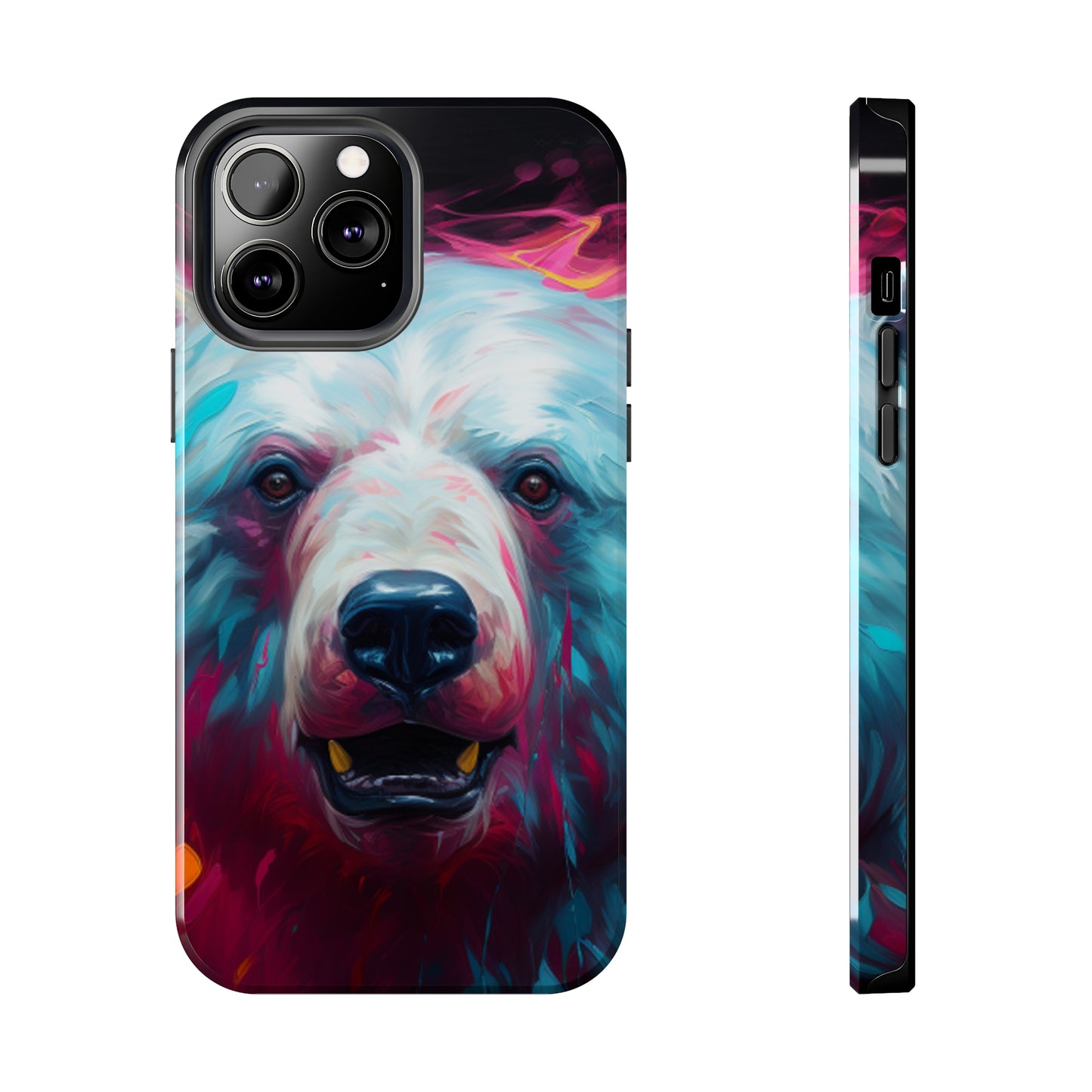 iPhone Series (Anaglyph Polar Bear) - Phone Case