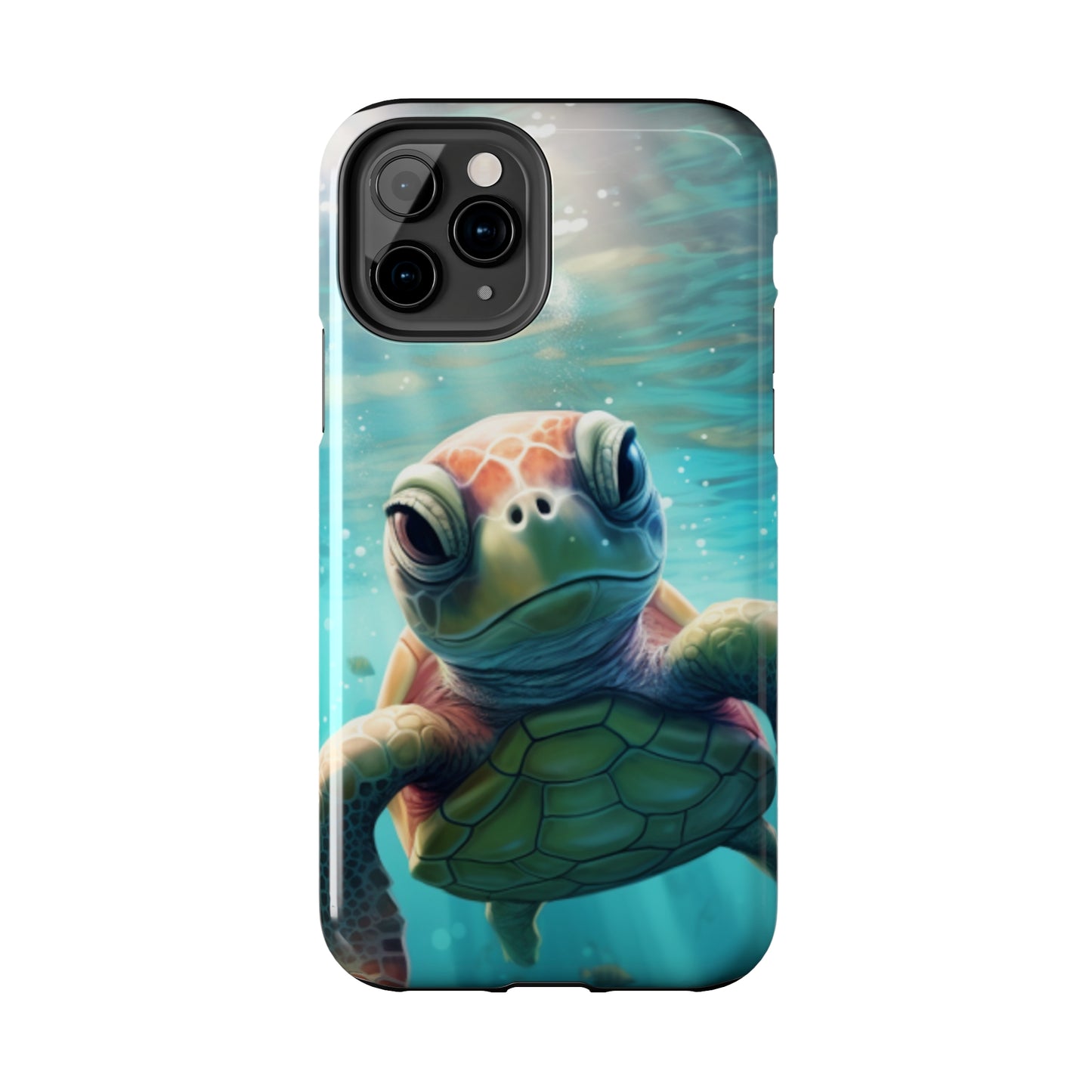 iPhone Series (Turtle In Motion) - Phone Case