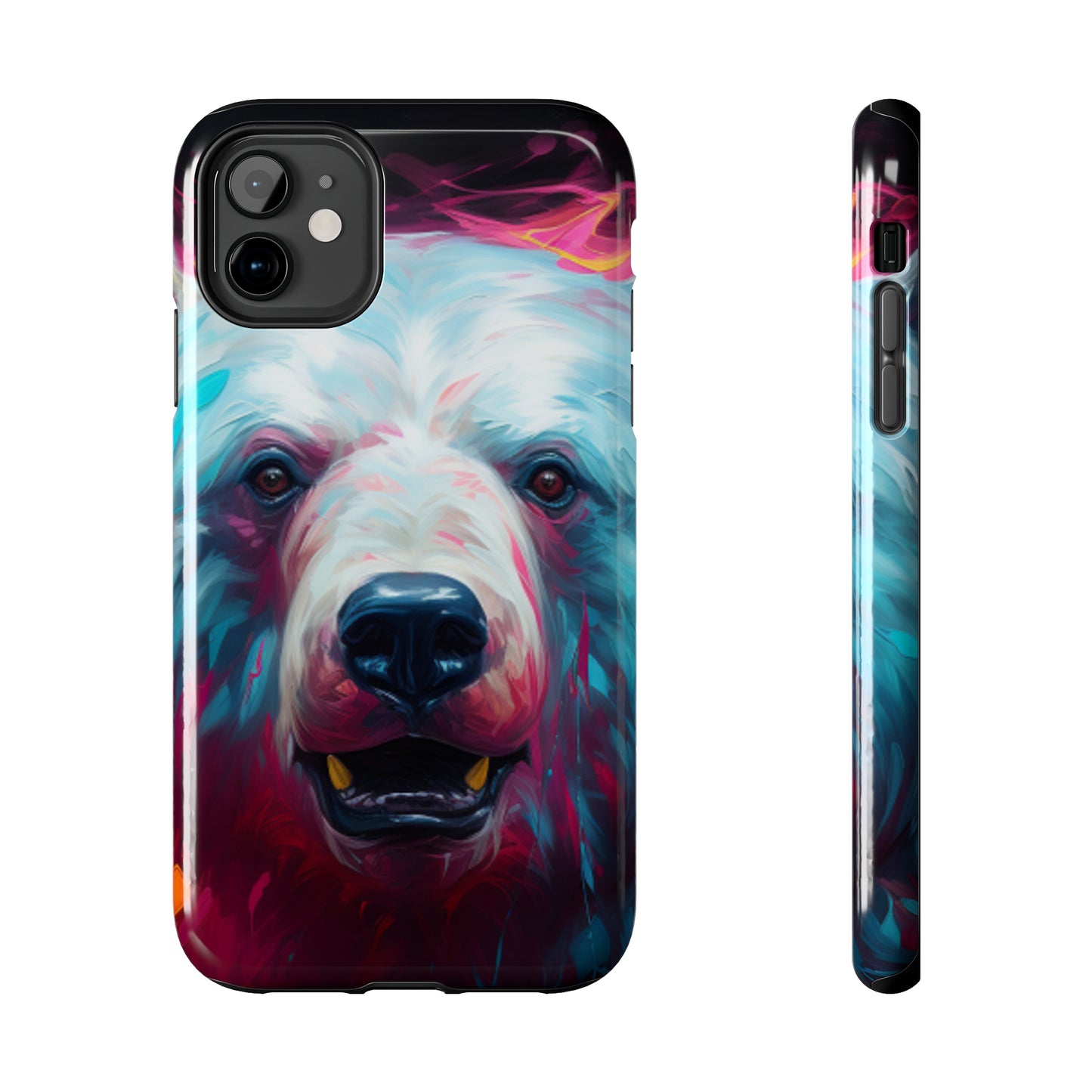 iPhone Series (Anaglyph Polar Bear) - Phone Case