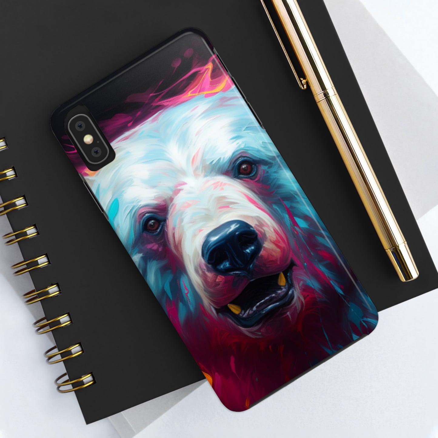 iPhone Series (Anaglyph Polar Bear) - Phone Case