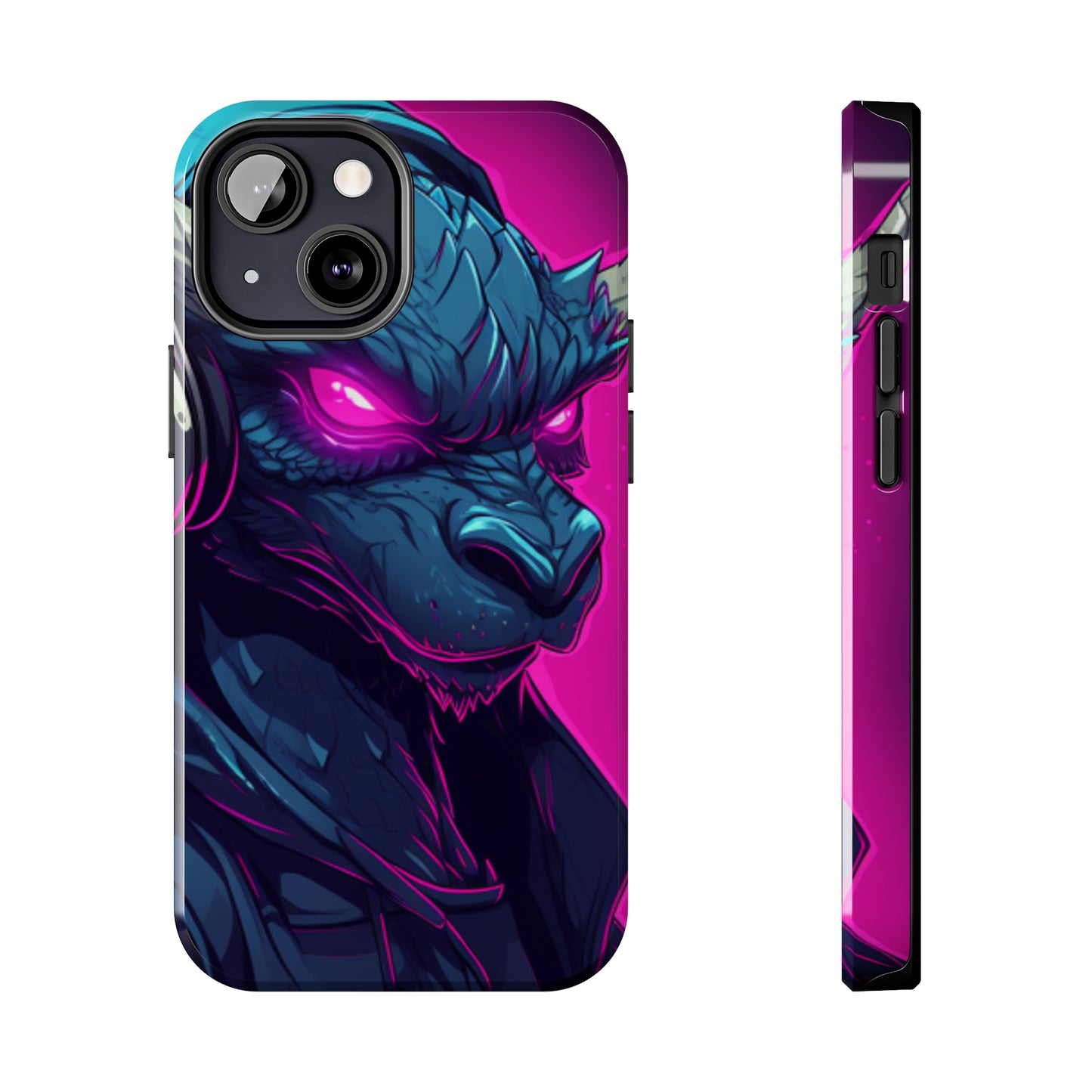 iPhone Series (Synthwave Dragon) - Phone Case