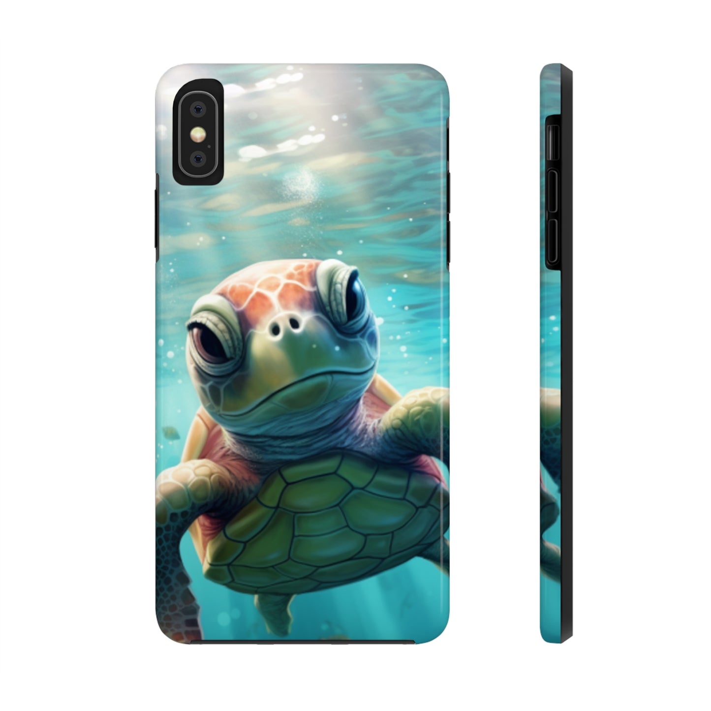 iPhone Series (Turtle In Motion) - Phone Case