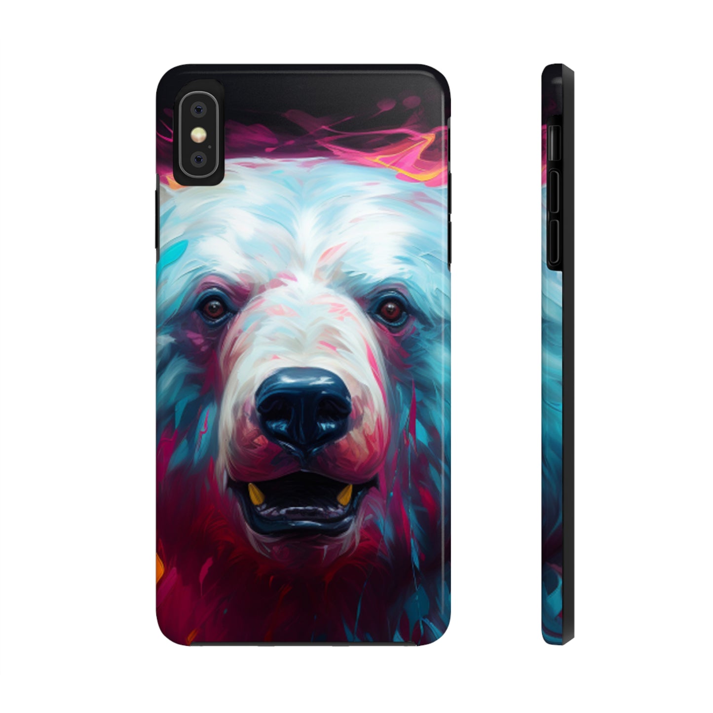 iPhone Series (Anaglyph Polar Bear) - Phone Case