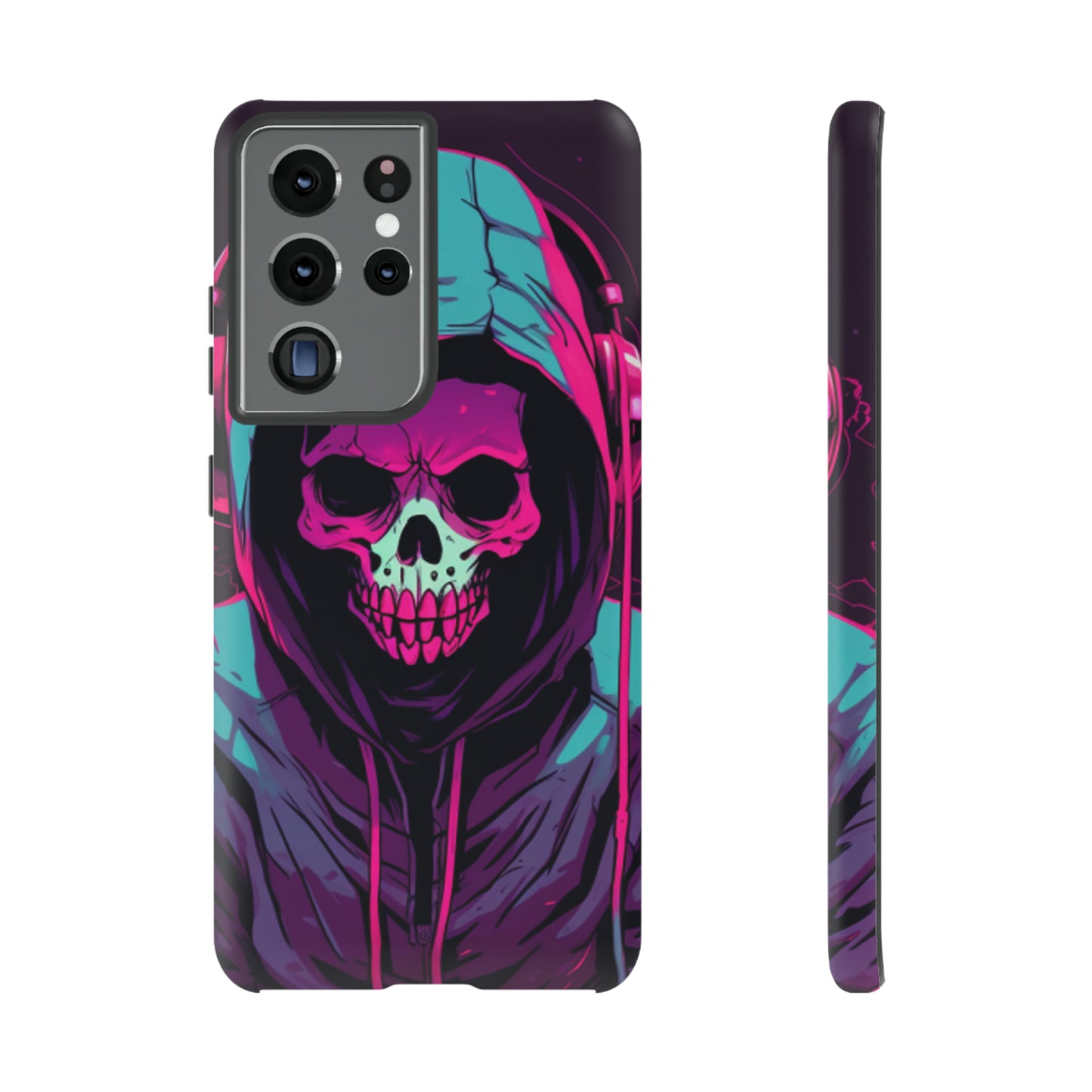 Samsung Galaxy Series (Neon Bones) - Phone Case