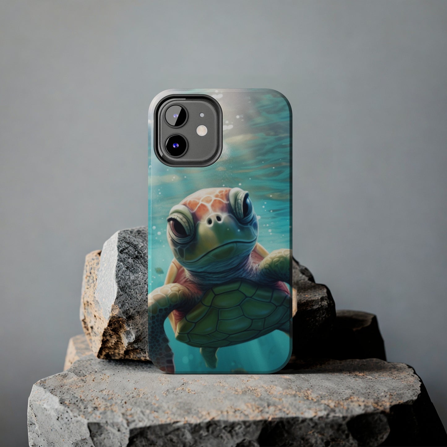 iPhone Series (Turtle In Motion) - Phone Case