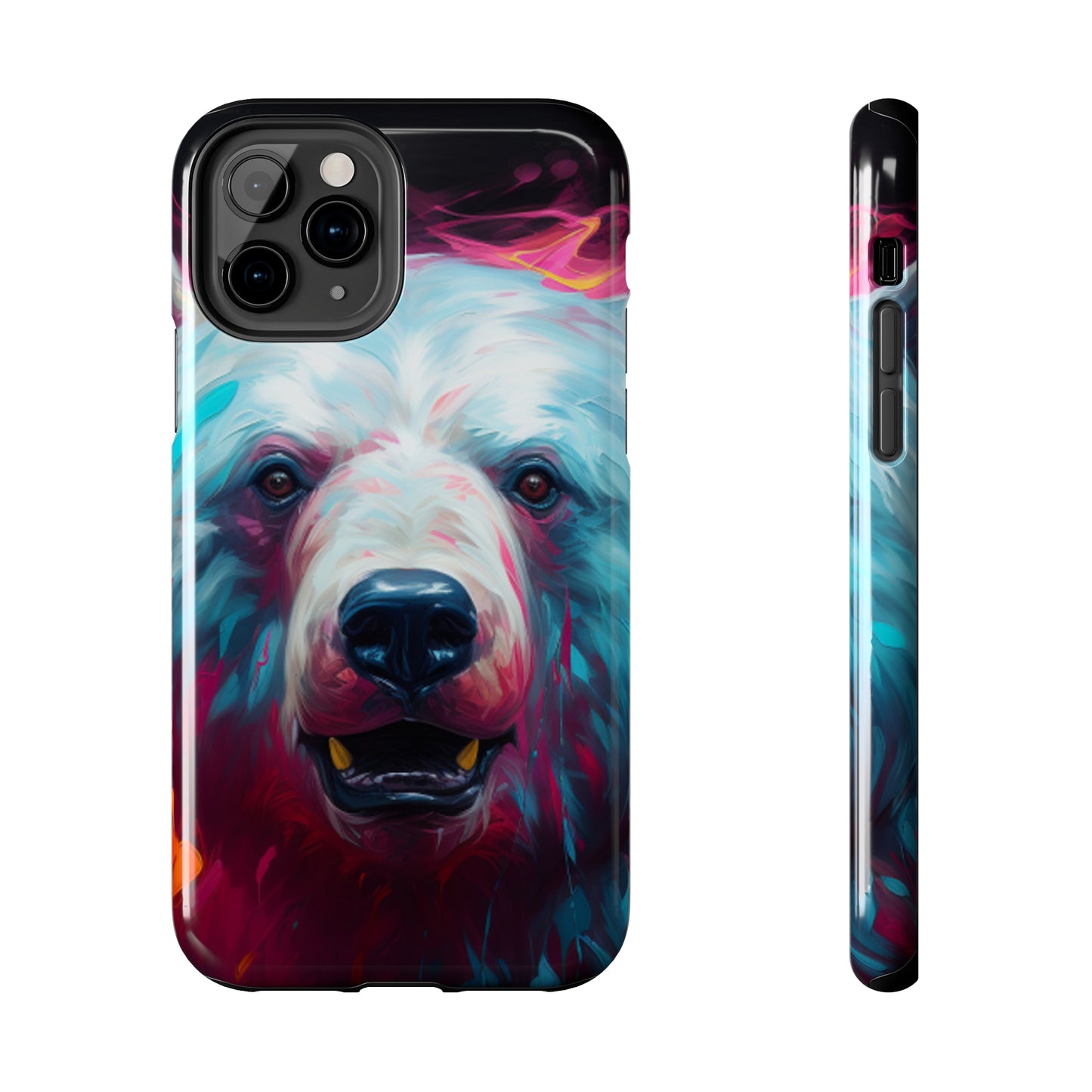 iPhone Series (Anaglyph Polar Bear) - Phone Case