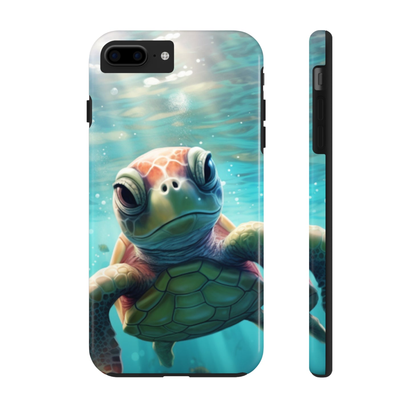 iPhone Series (Turtle In Motion) - Phone Case