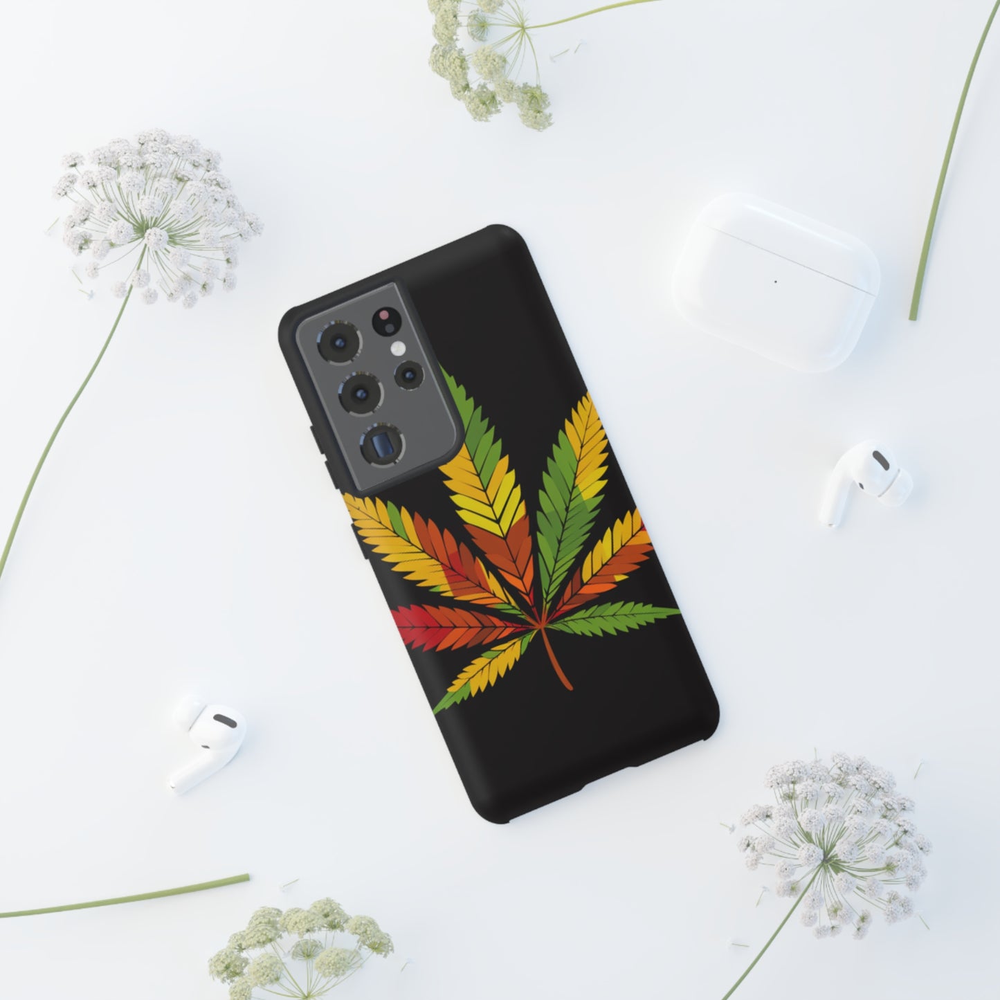 Samsung Galaxy Series (Reggae Leaf) - Phone Case