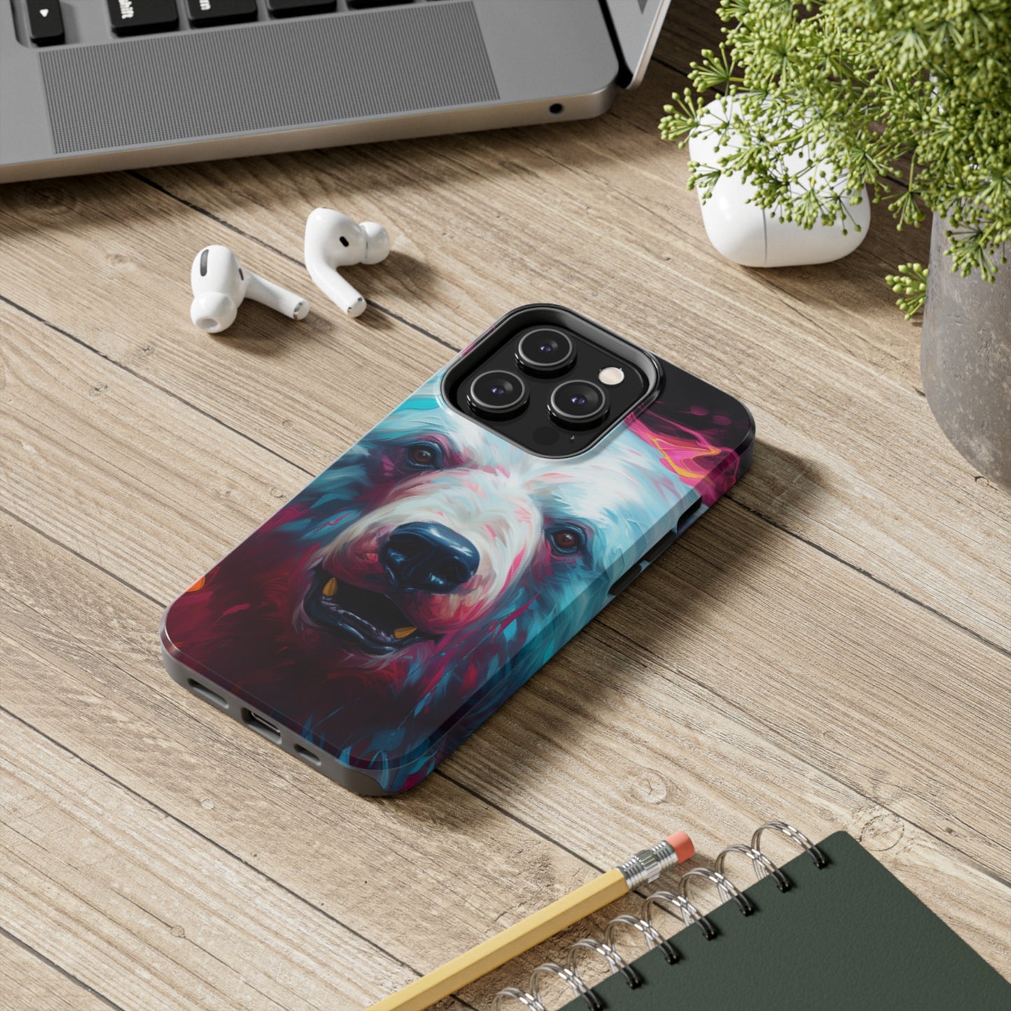 iPhone Series (Anaglyph Polar Bear) - Phone Case