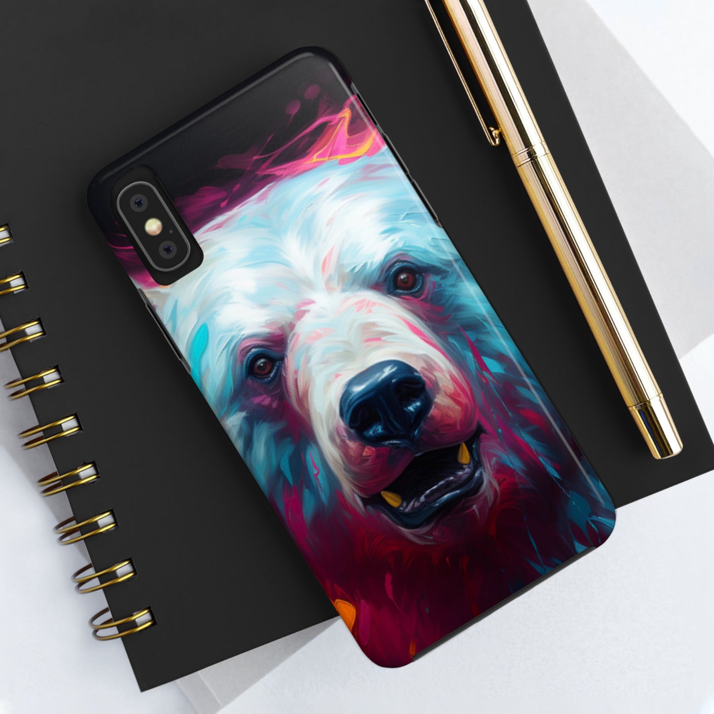 iPhone Series (Anaglyph Polar Bear) - Phone Case