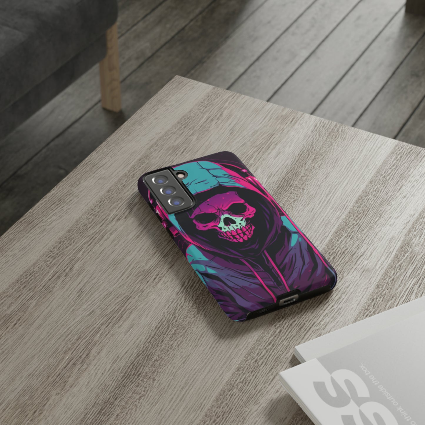 Samsung Galaxy Series (Neon Bones) - Phone Case