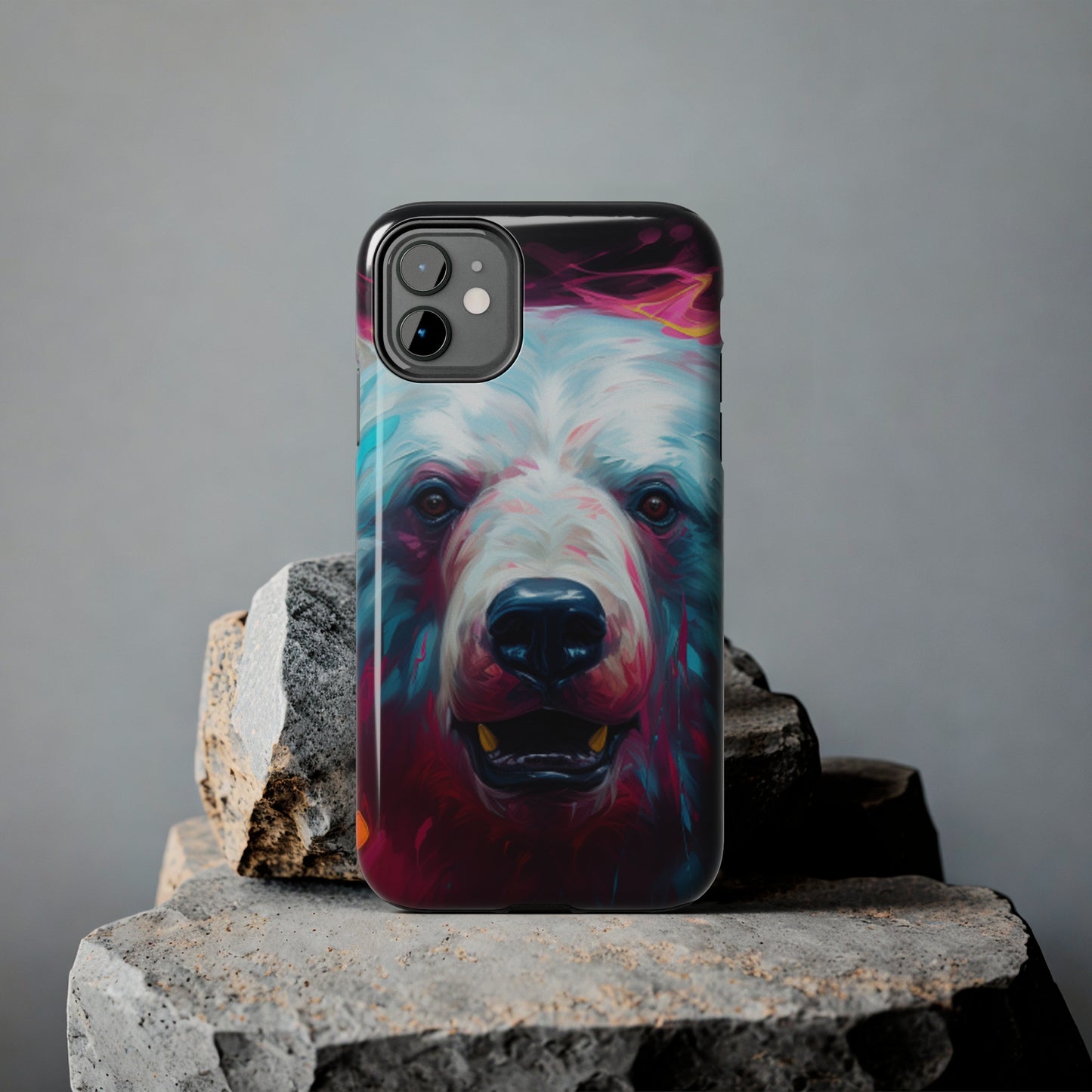 iPhone Series (Anaglyph Polar Bear) - Phone Case