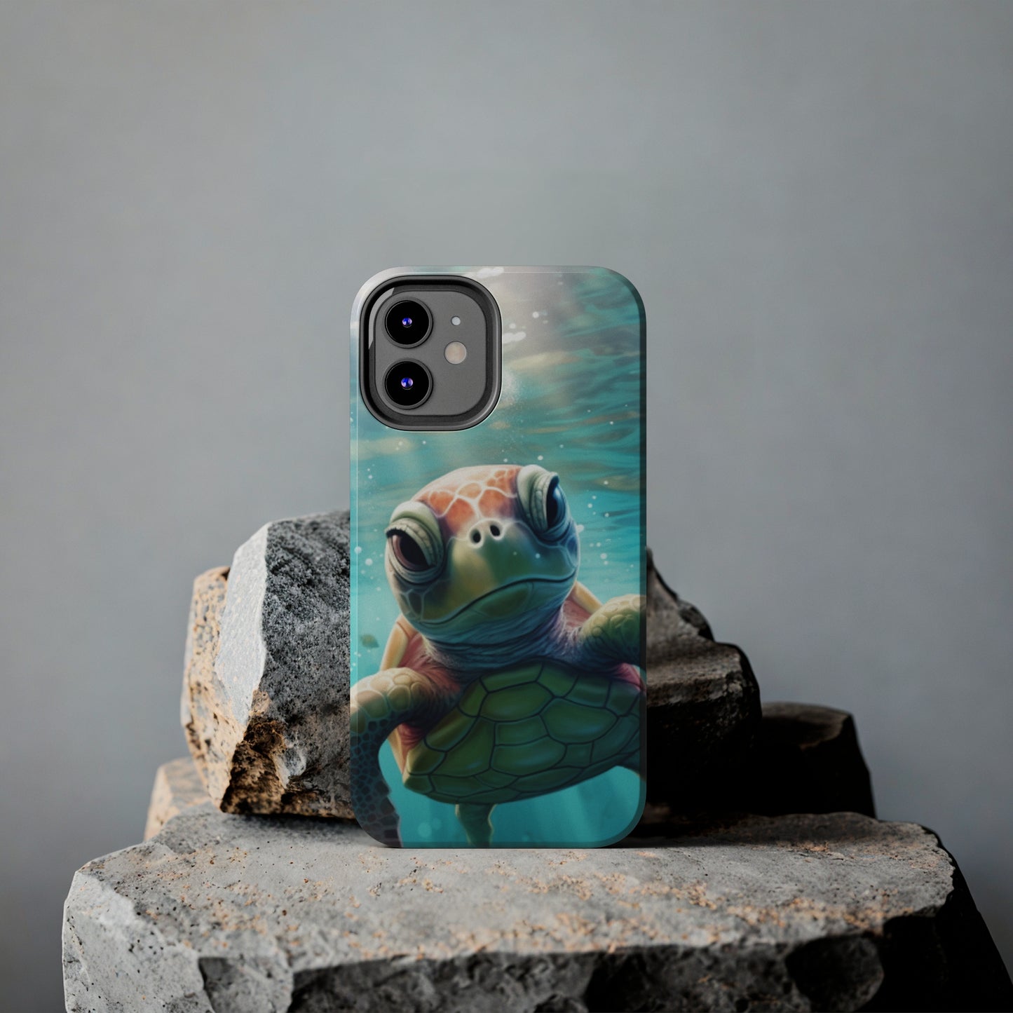 iPhone Series (Turtle In Motion) - Phone Case