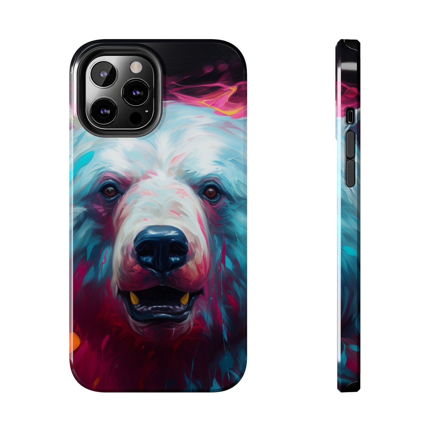 iPhone Series (Anaglyph Polar Bear) - Phone Case