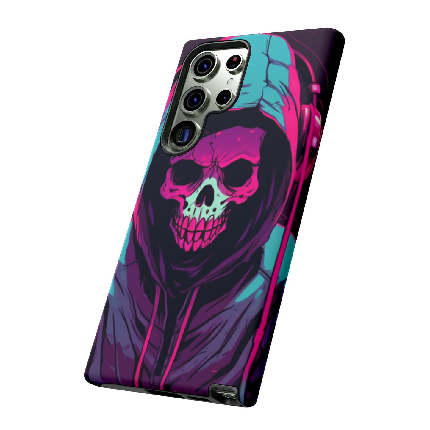 Samsung Galaxy Series (Neon Bones) - Phone Case