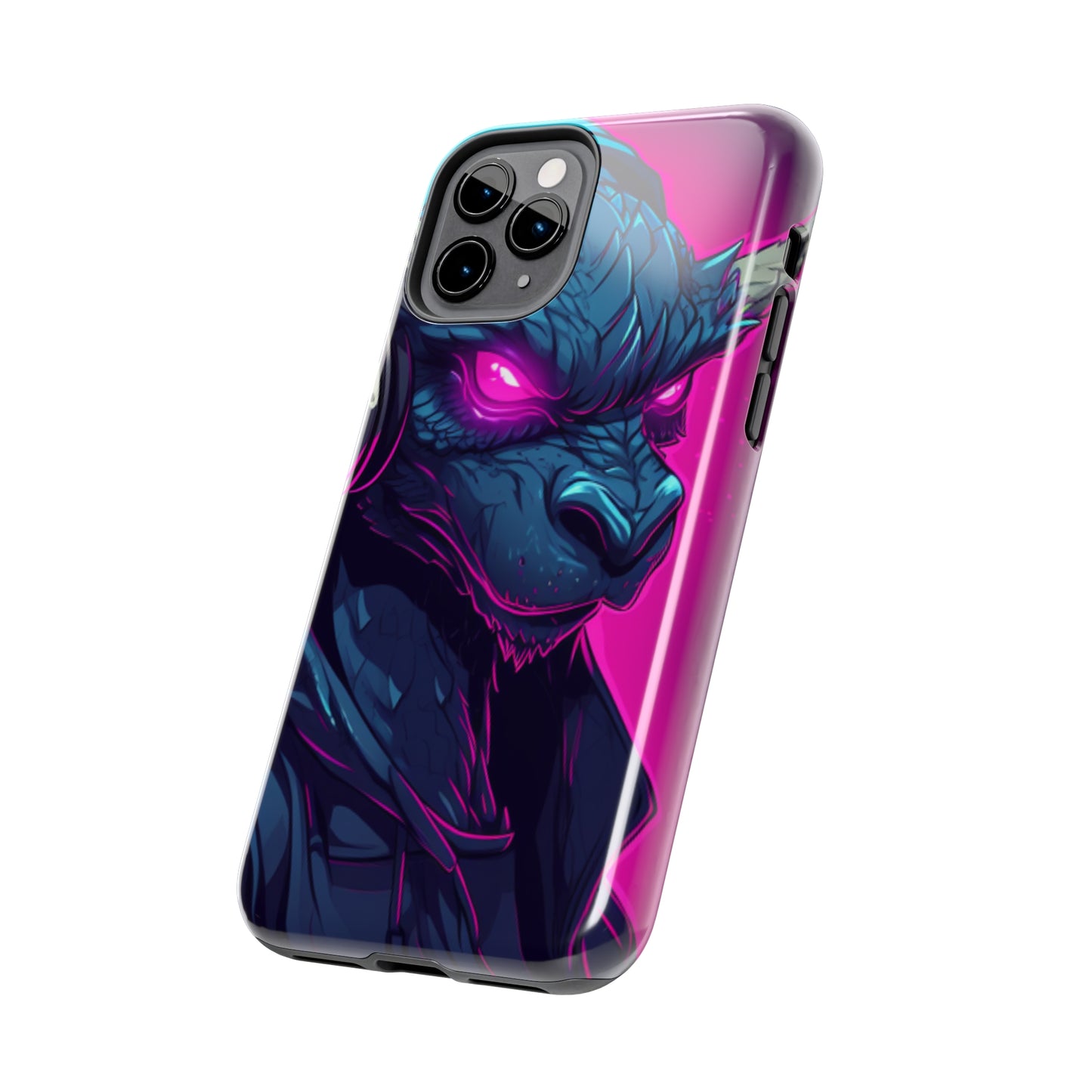 iPhone Series (Synthwave Dragon) - Phone Case