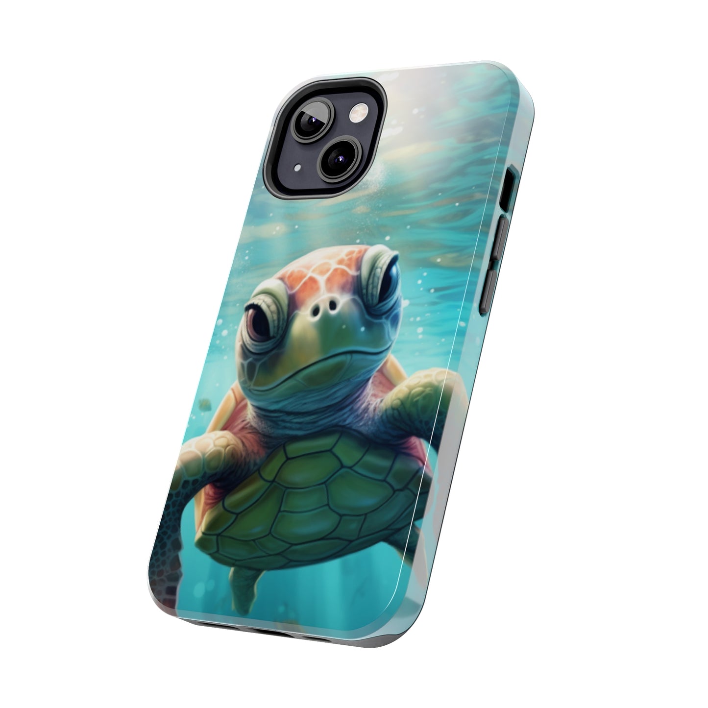 iPhone Series (Turtle In Motion) - Phone Case