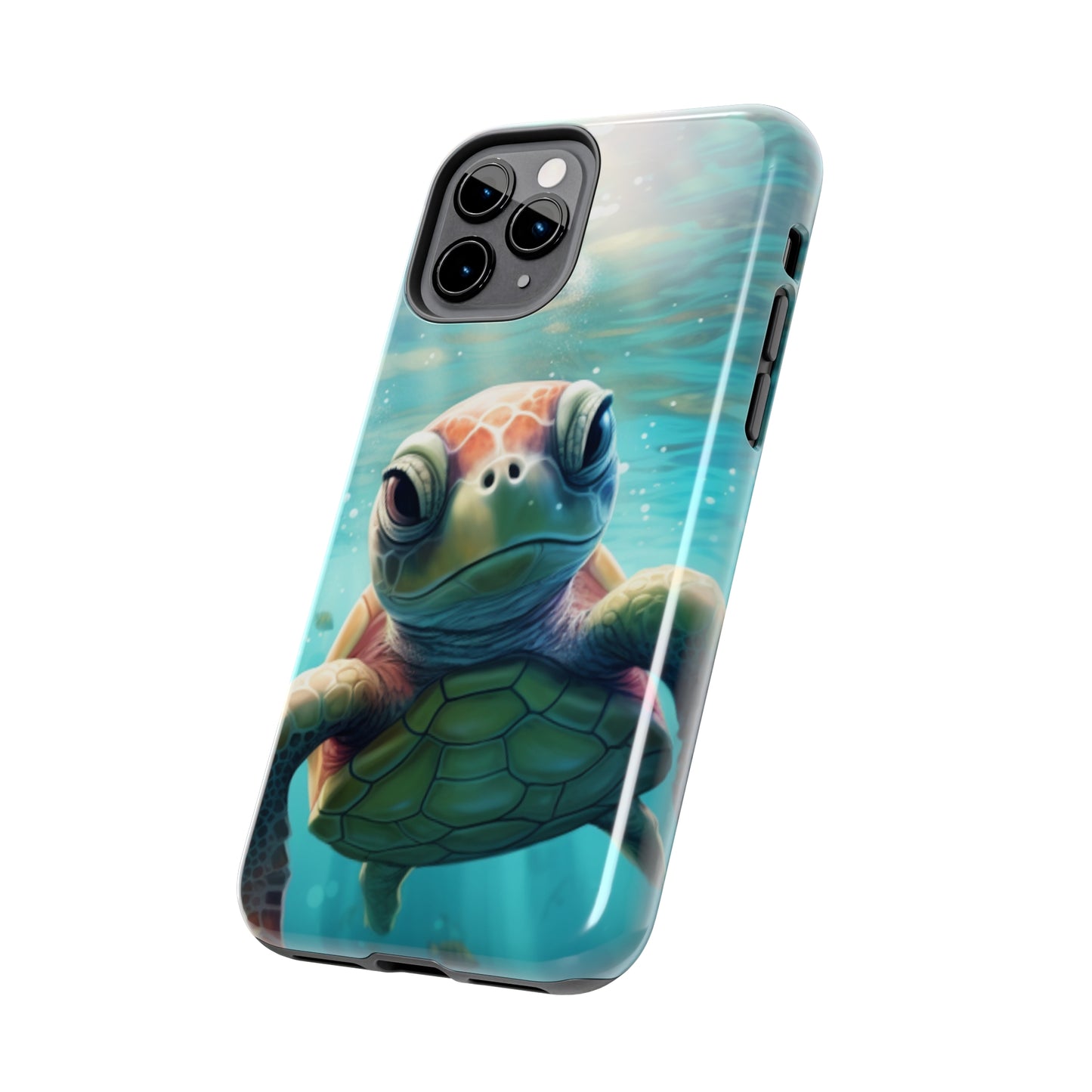 iPhone Series (Turtle In Motion) - Phone Case