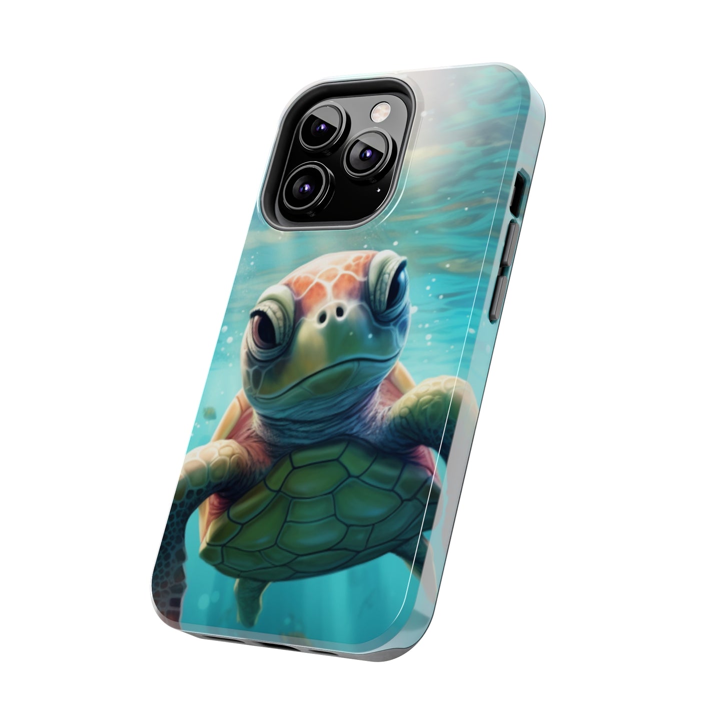 iPhone Series (Turtle In Motion) - Phone Case