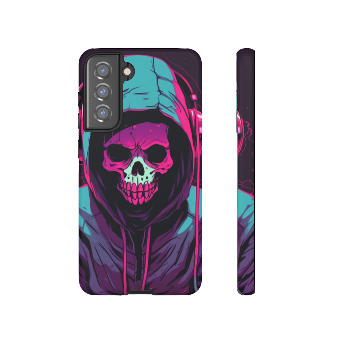 Samsung Galaxy Series (Neon Bones) - Phone Case