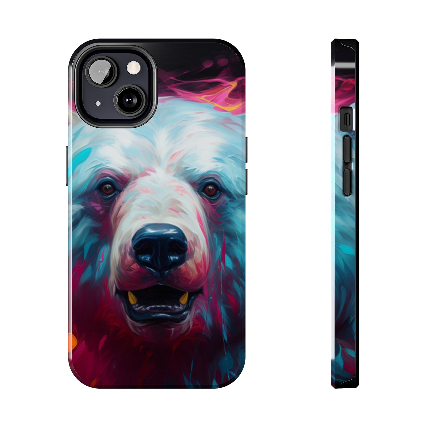 iPhone Series (Anaglyph Polar Bear) - Phone Case